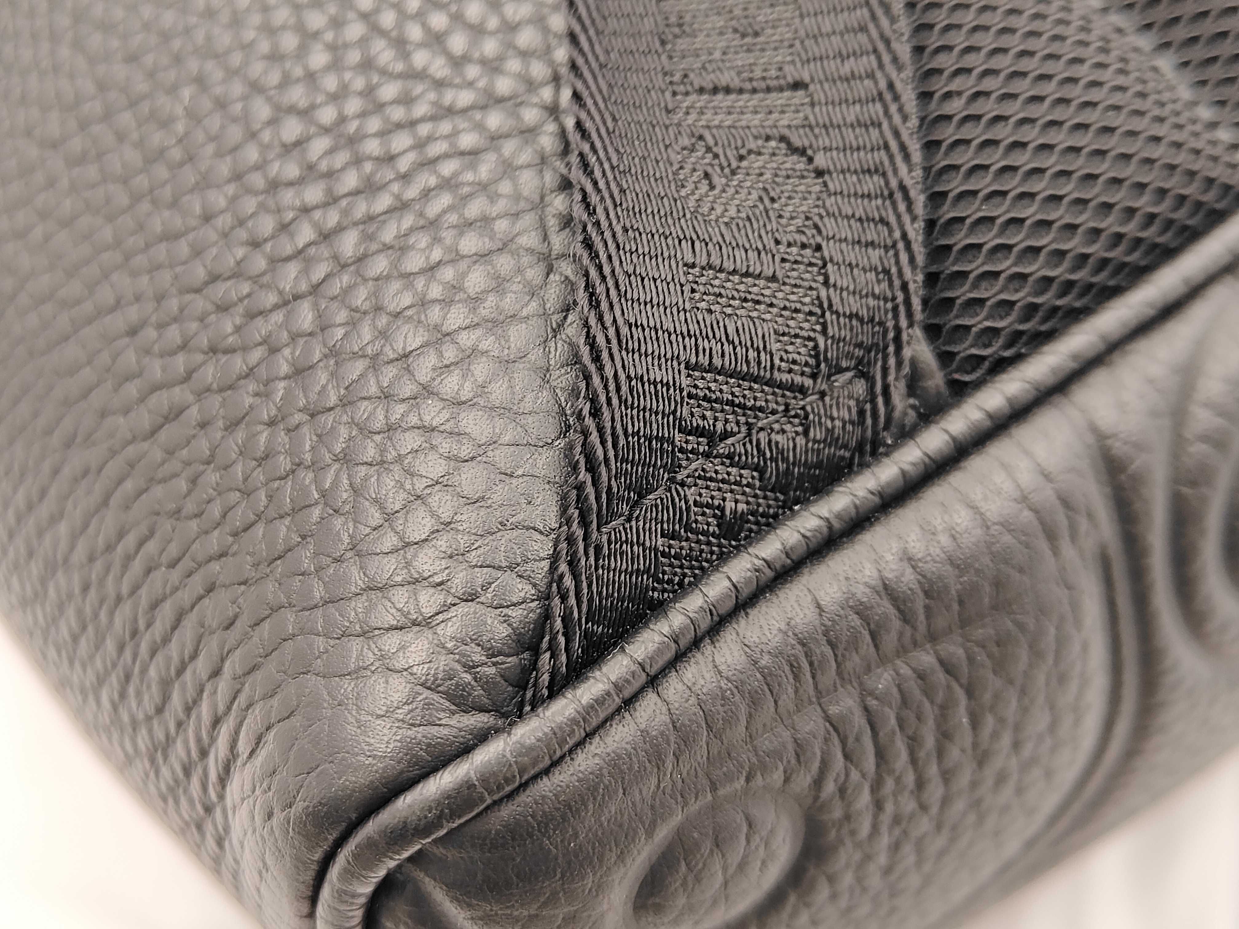 Gravity Leather Backpack, Black — view 6