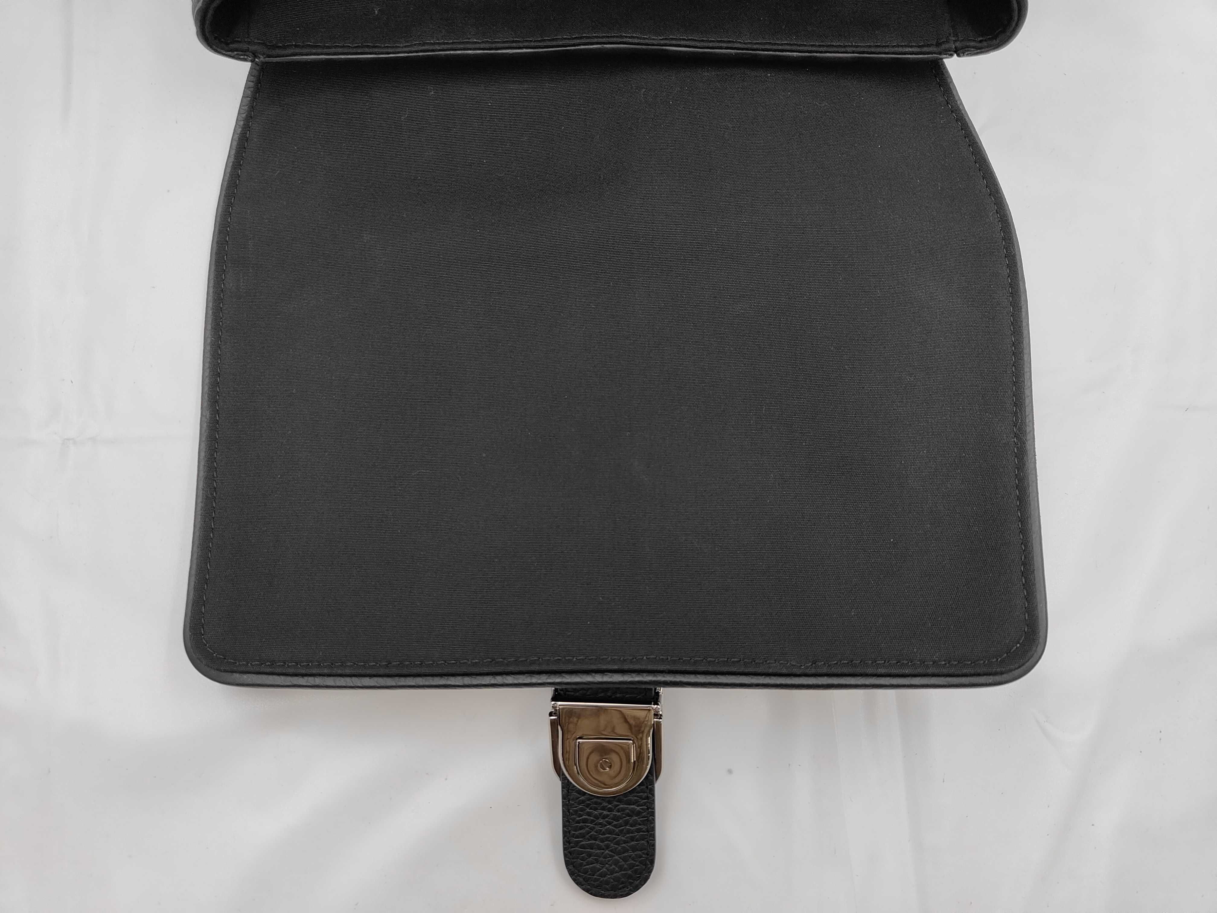 Gravity Leather Backpack, Black — view 9