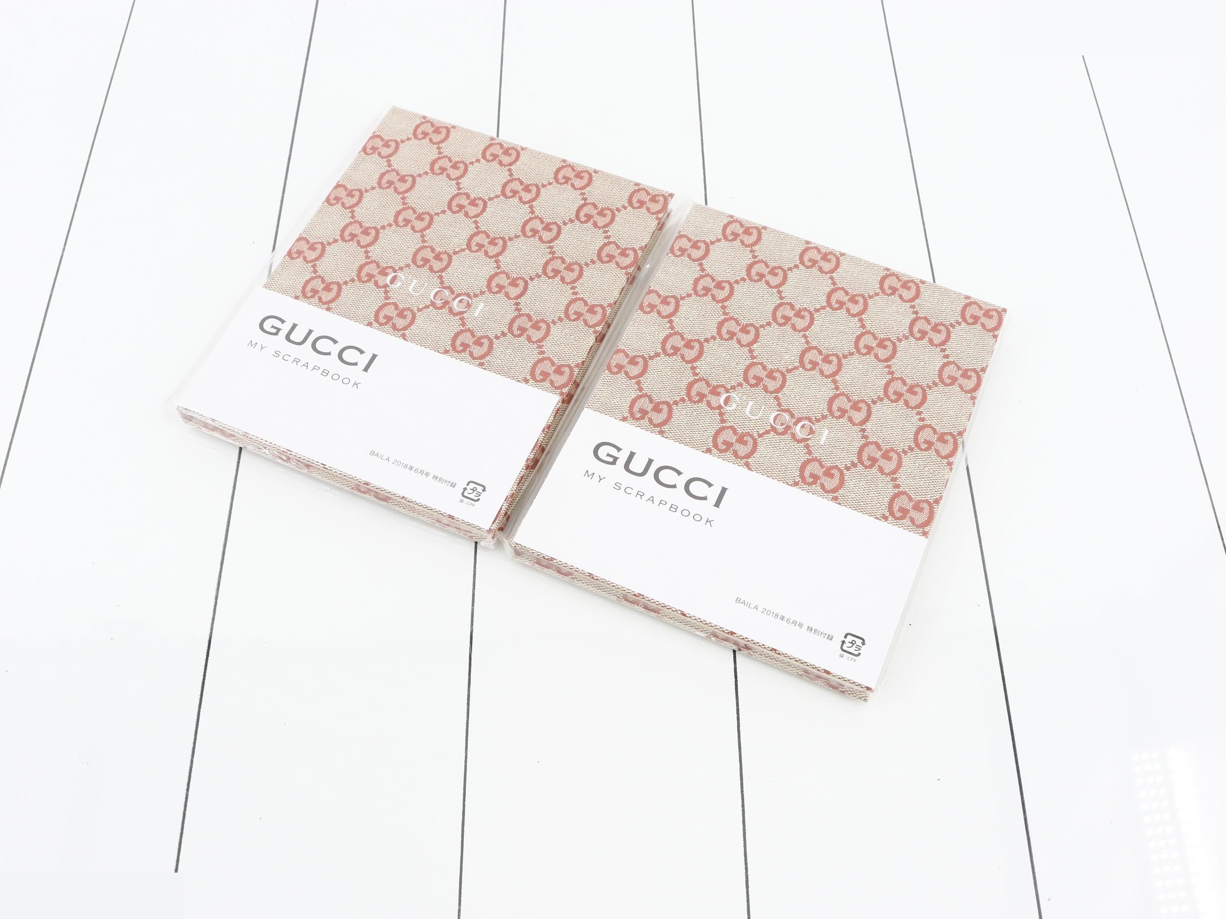 Unused Gucci novelty notebooks, set of 3. — view 2