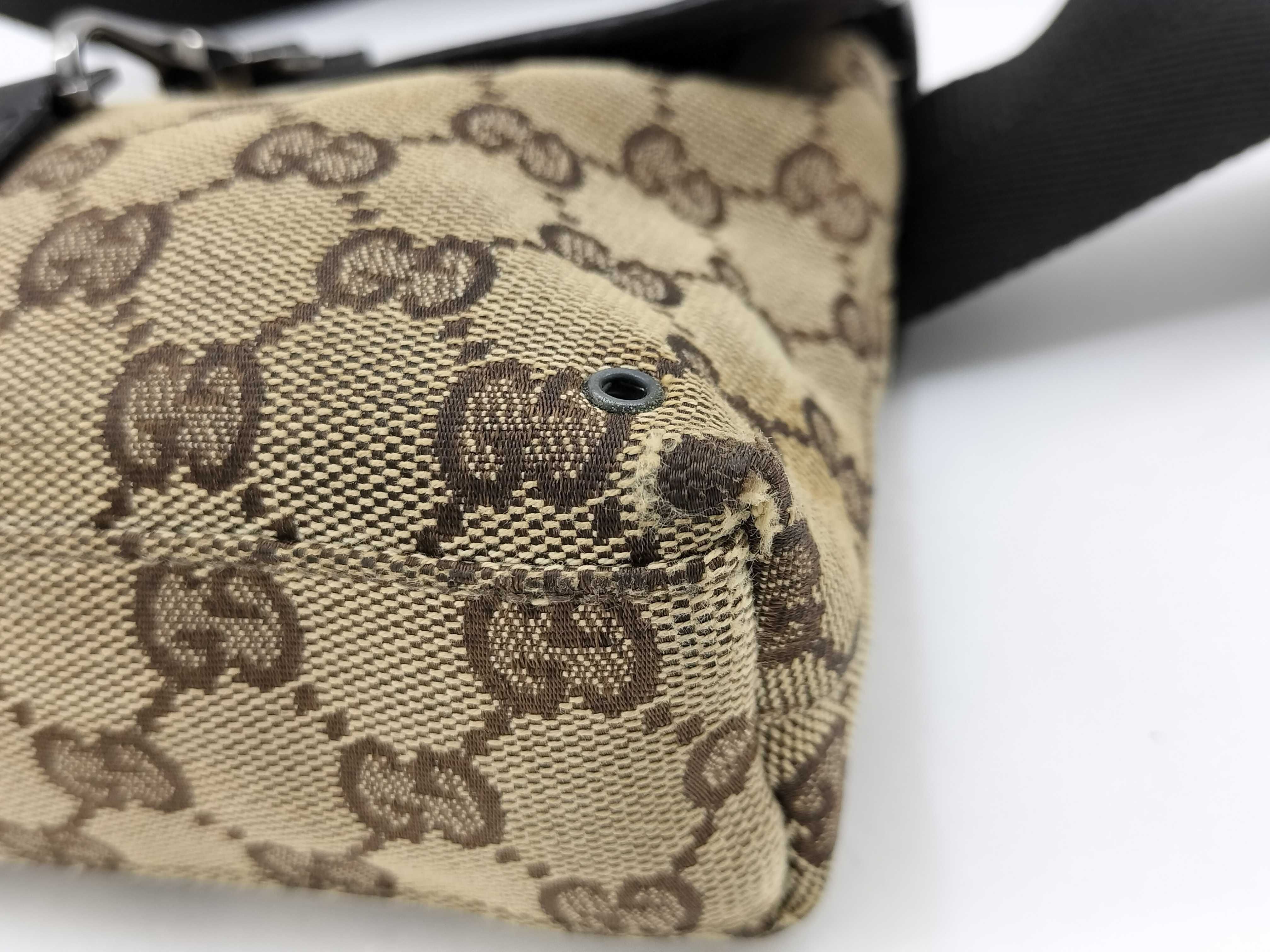 GG Canvas Waist Body Bag — view 4