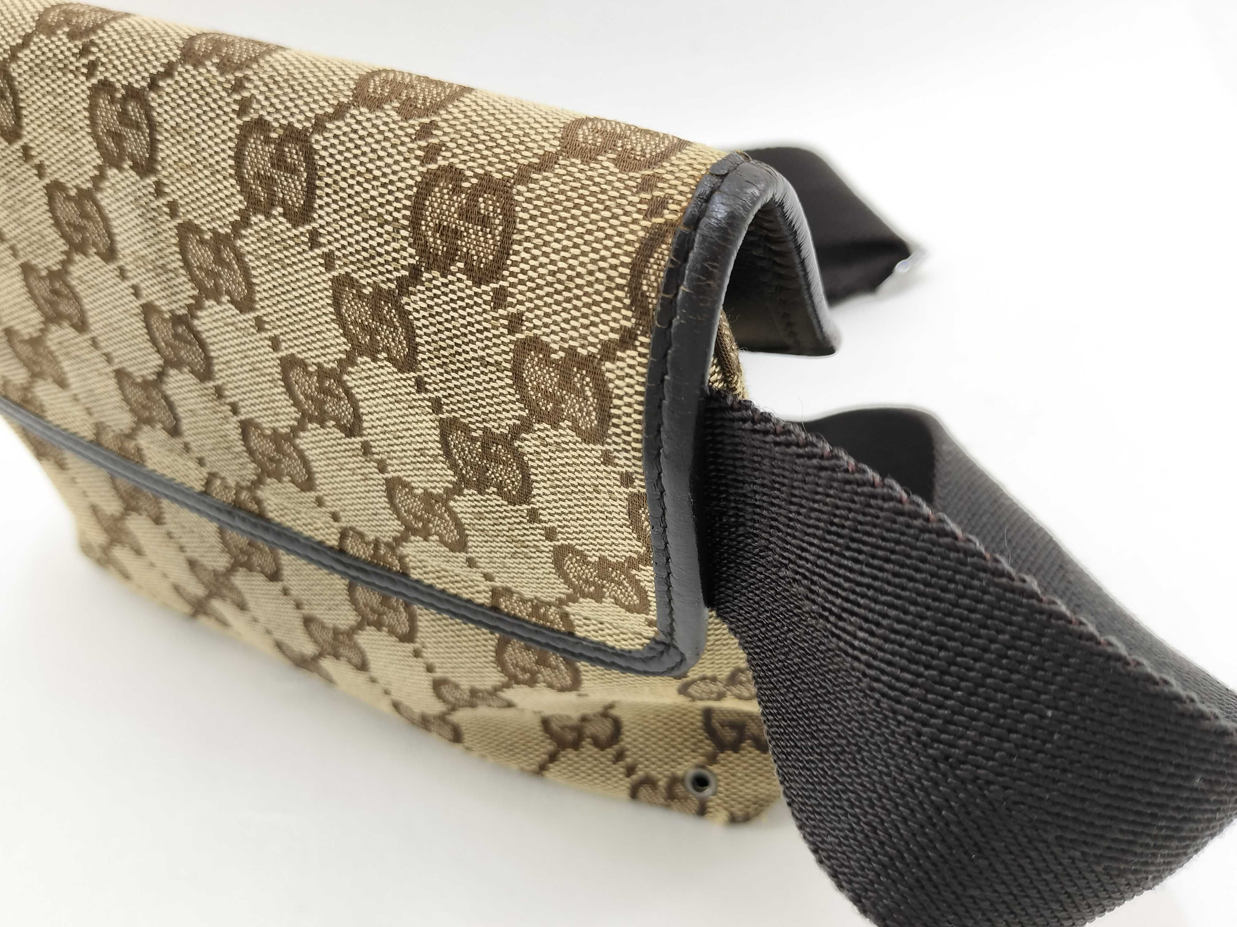 GG Canvas Waist Body Bag — view 6
