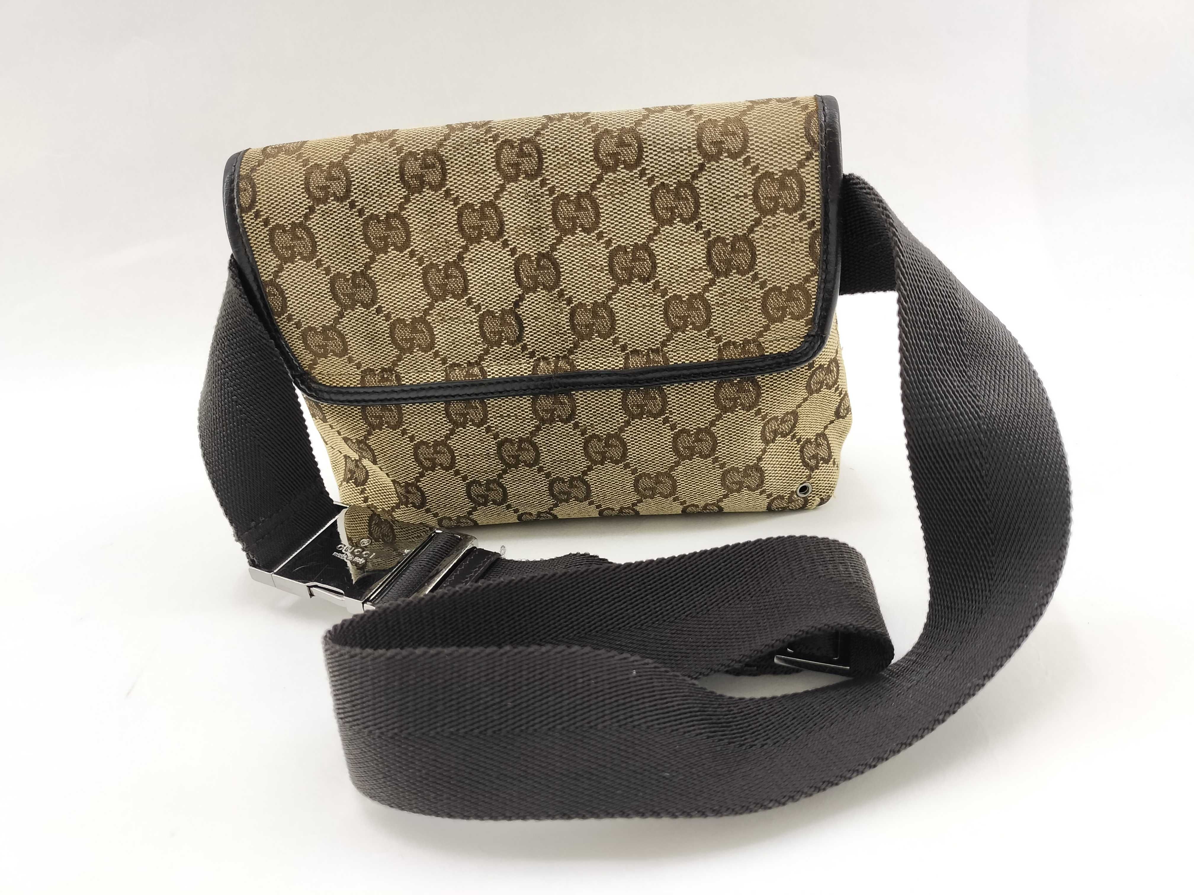 GG Canvas Waist Body Bag — view 8