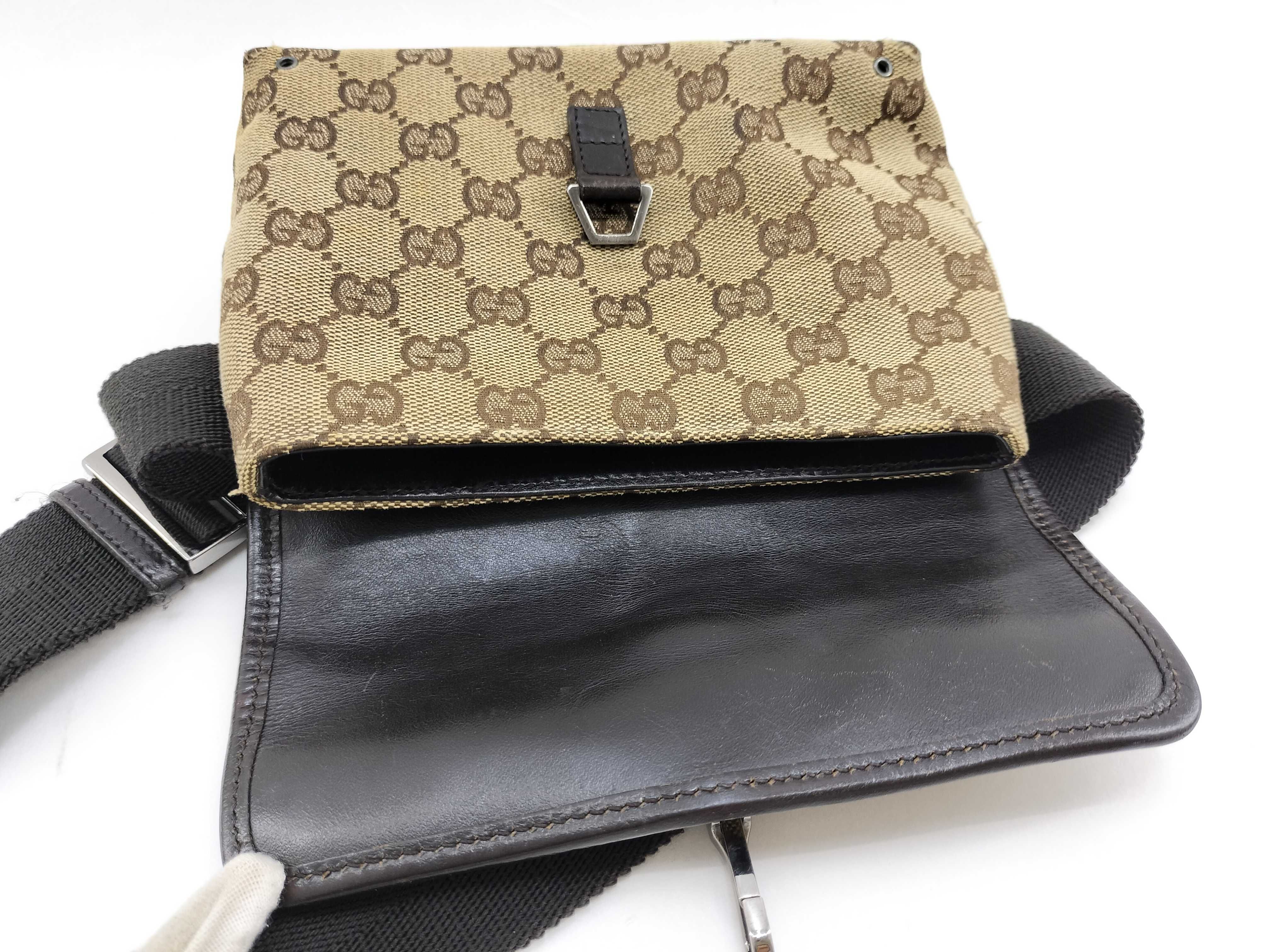 GG Canvas Waist Body Bag — view 10