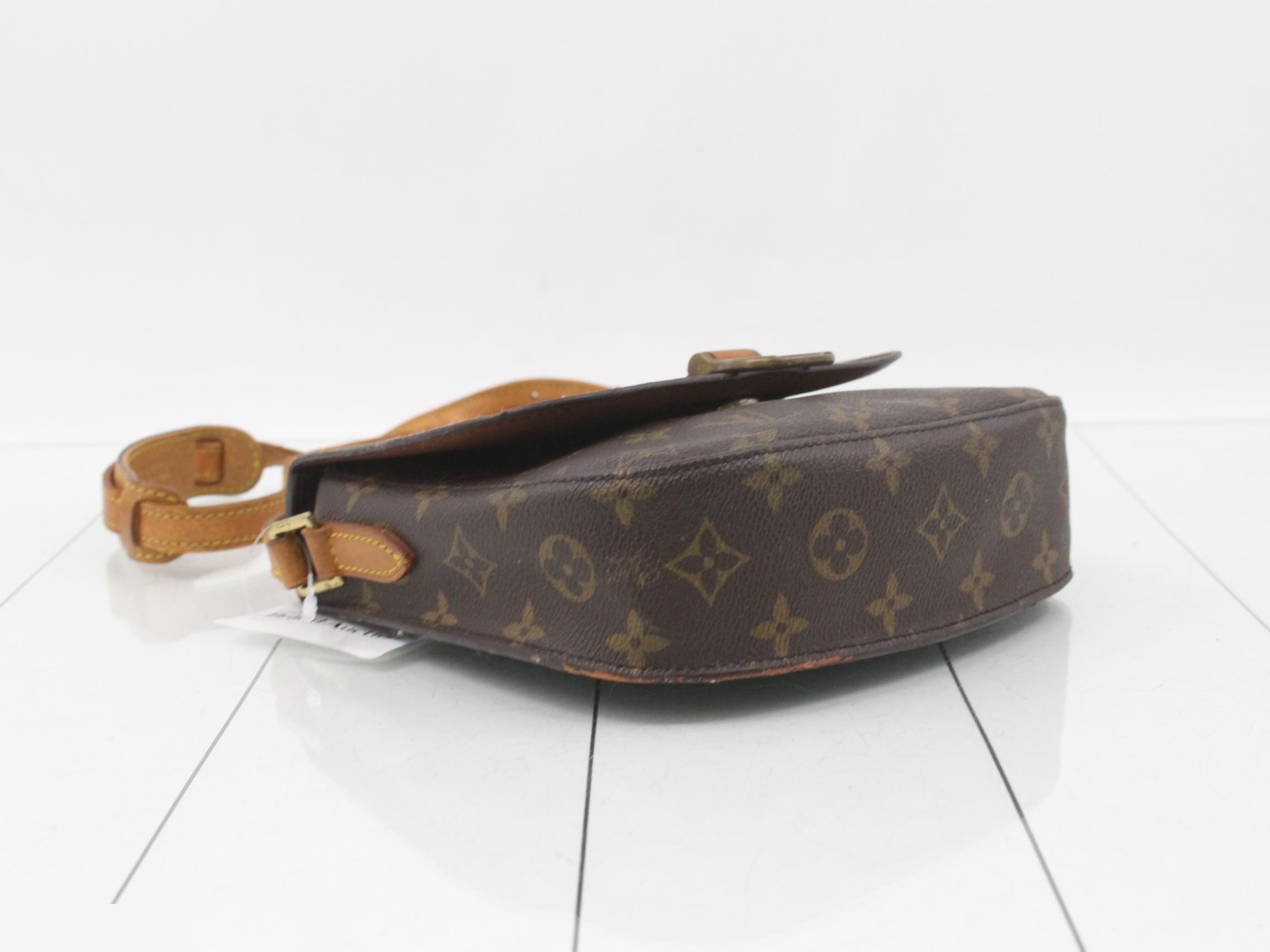 Monogram Saint Cloud MM Shoulder Bag with Flap — view 5