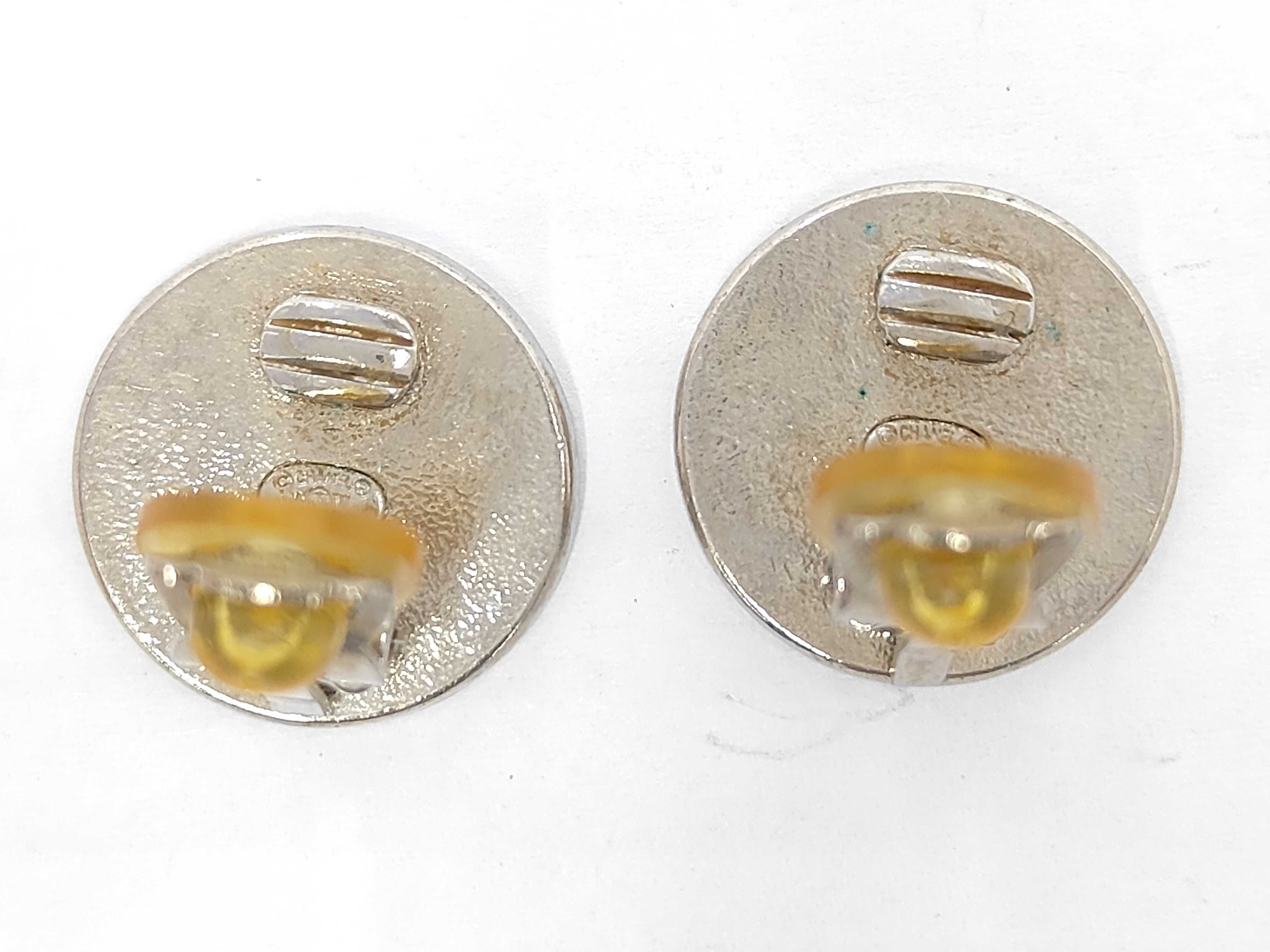 Coco Button Earrings — view 2