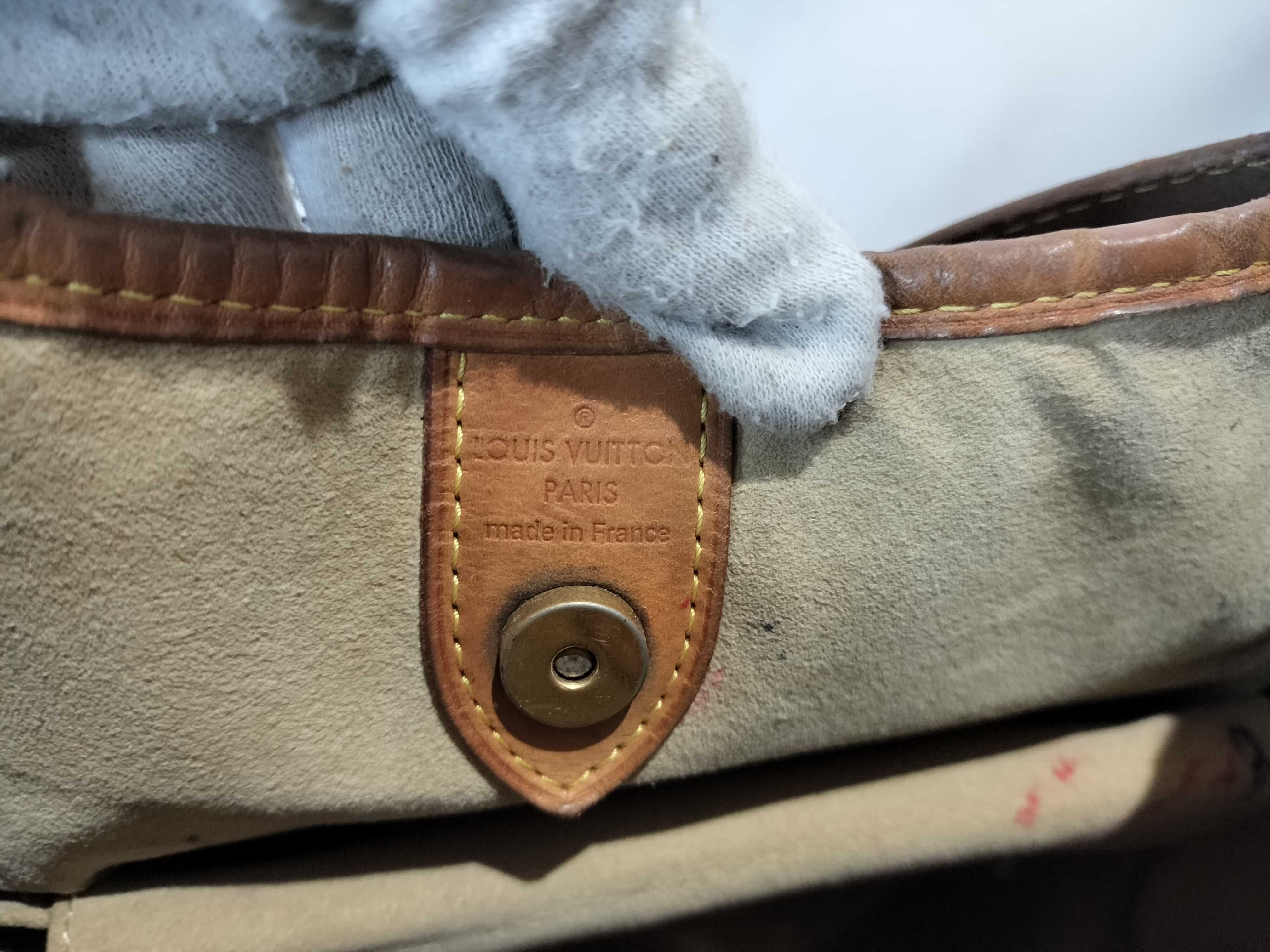 Monogram M56382 Galliera PM Shoulder Bag (Interior stains) — view 10