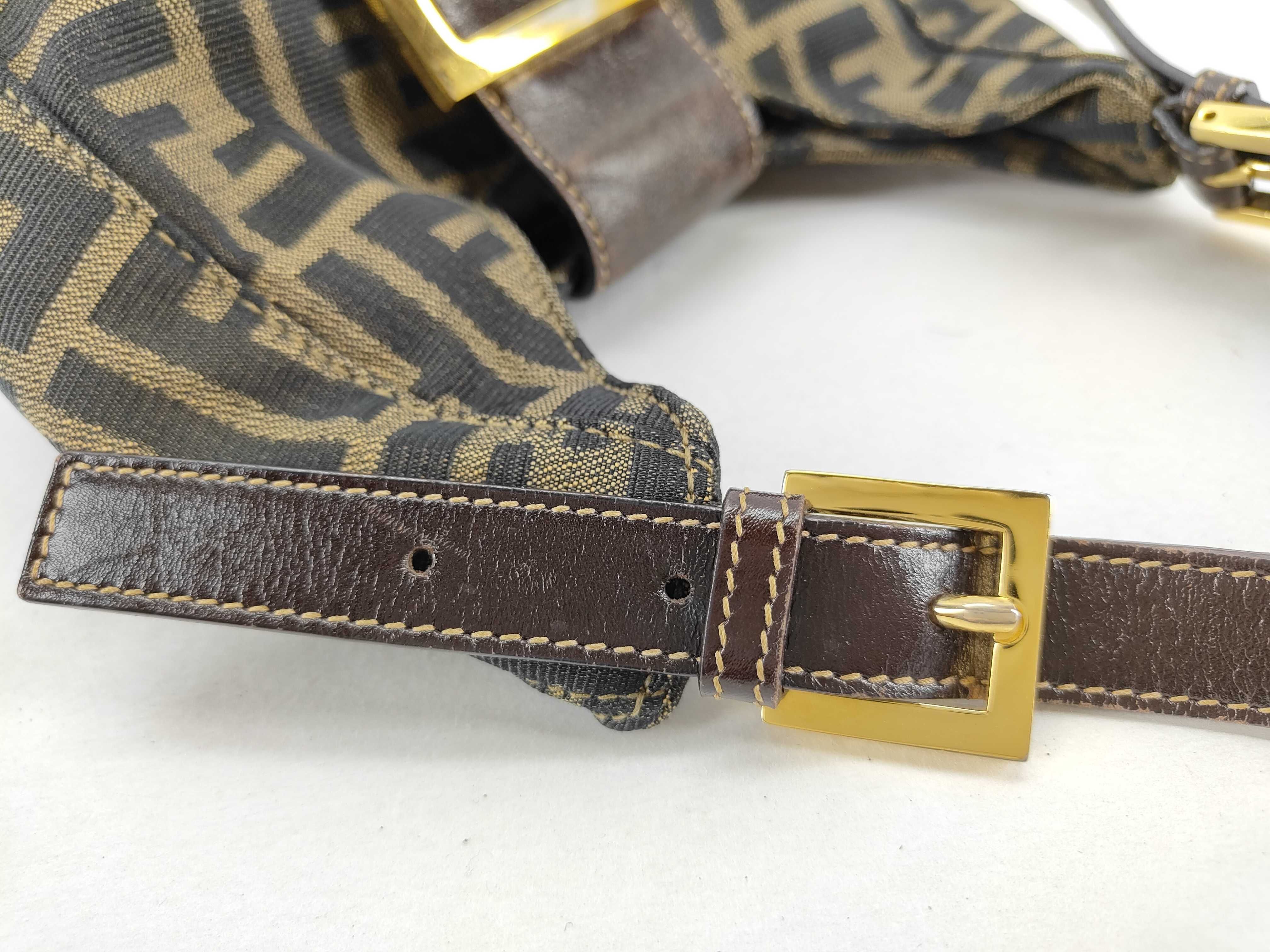 Zucca pattern Fendi Mamma Bucket Shoulder Bag — view 5