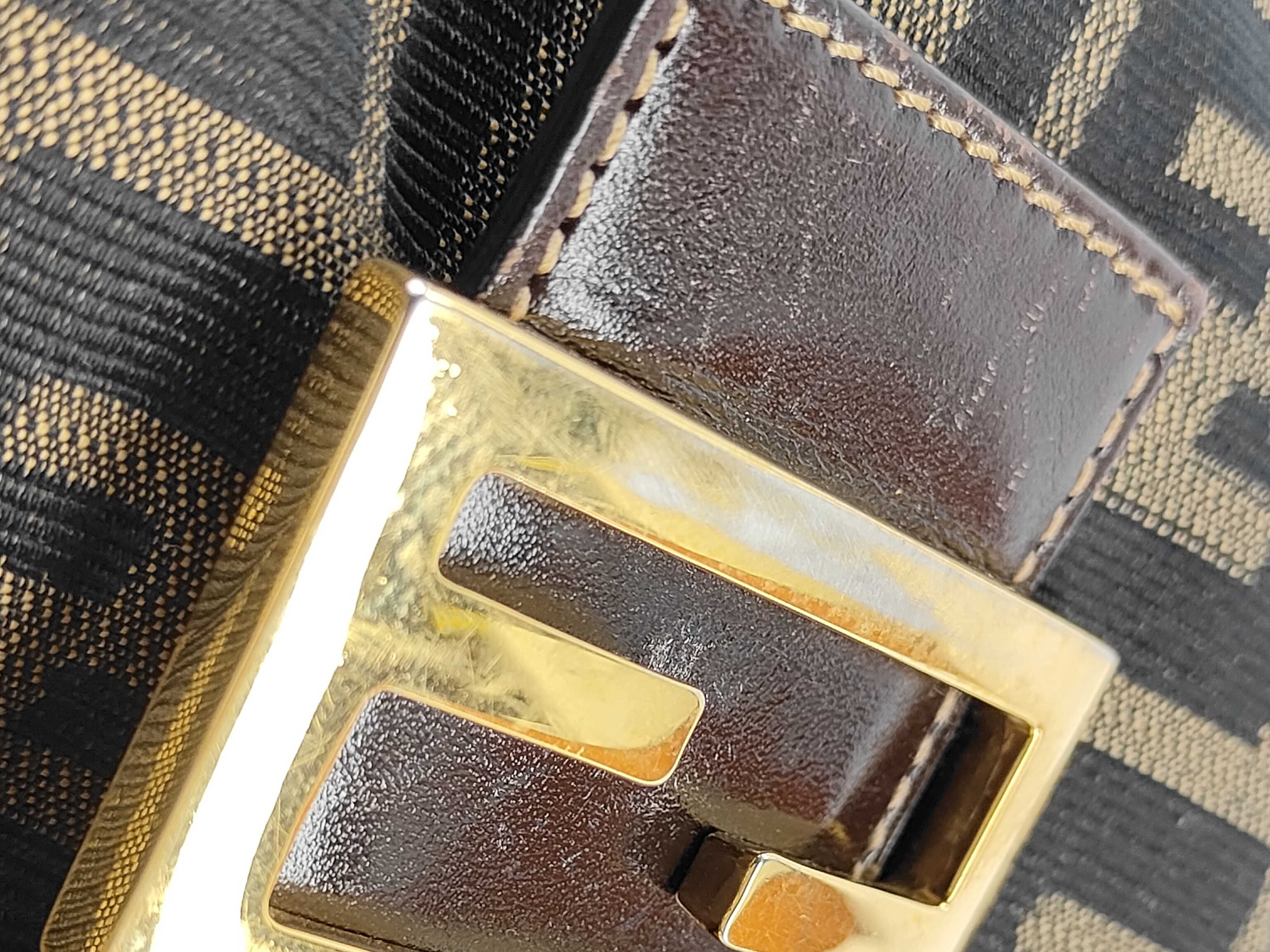 Zucca pattern Fendi Mamma Bucket Shoulder Bag — view 8