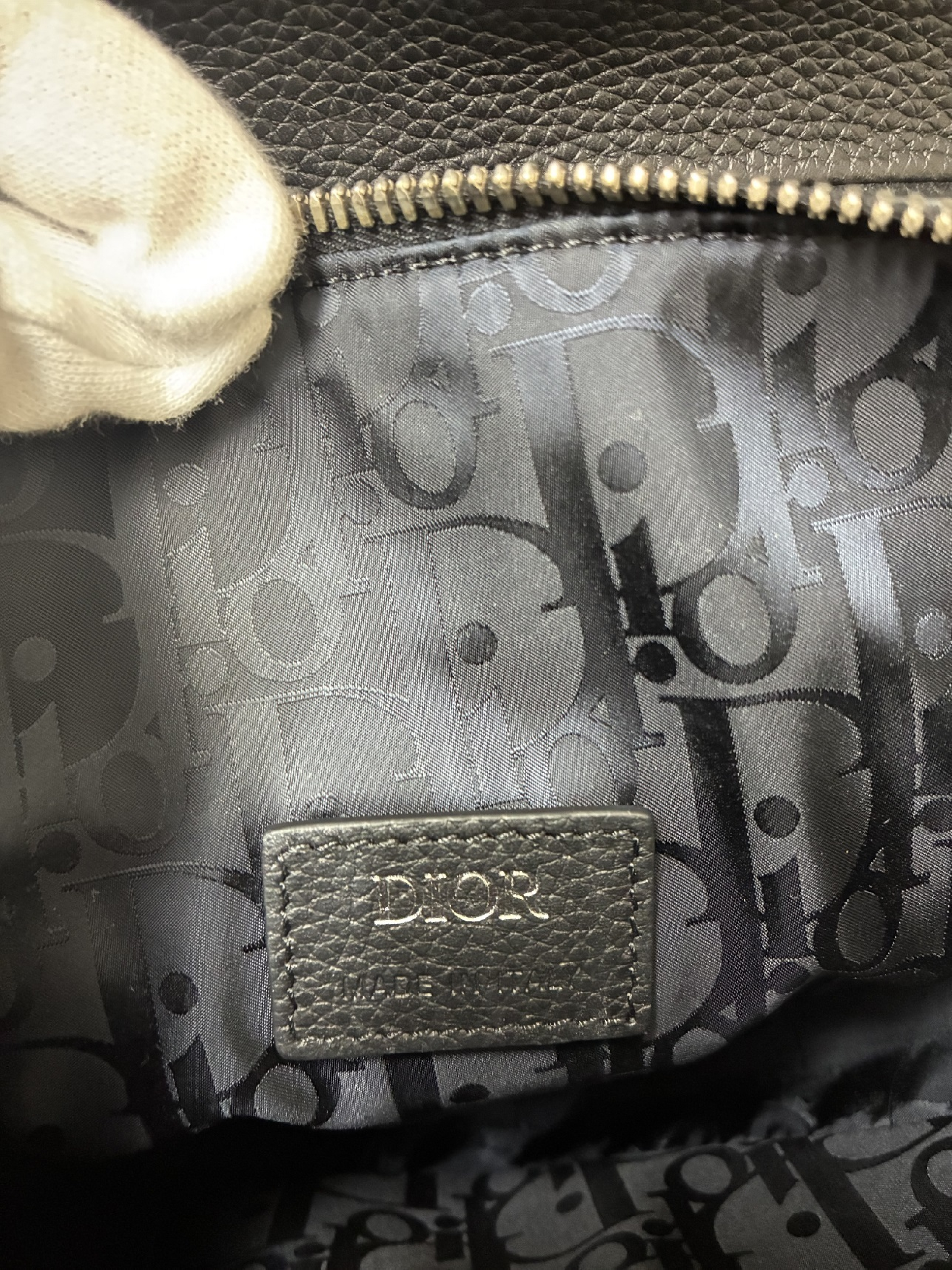 Saddle Body Men's Flower Logo Bag — view 9