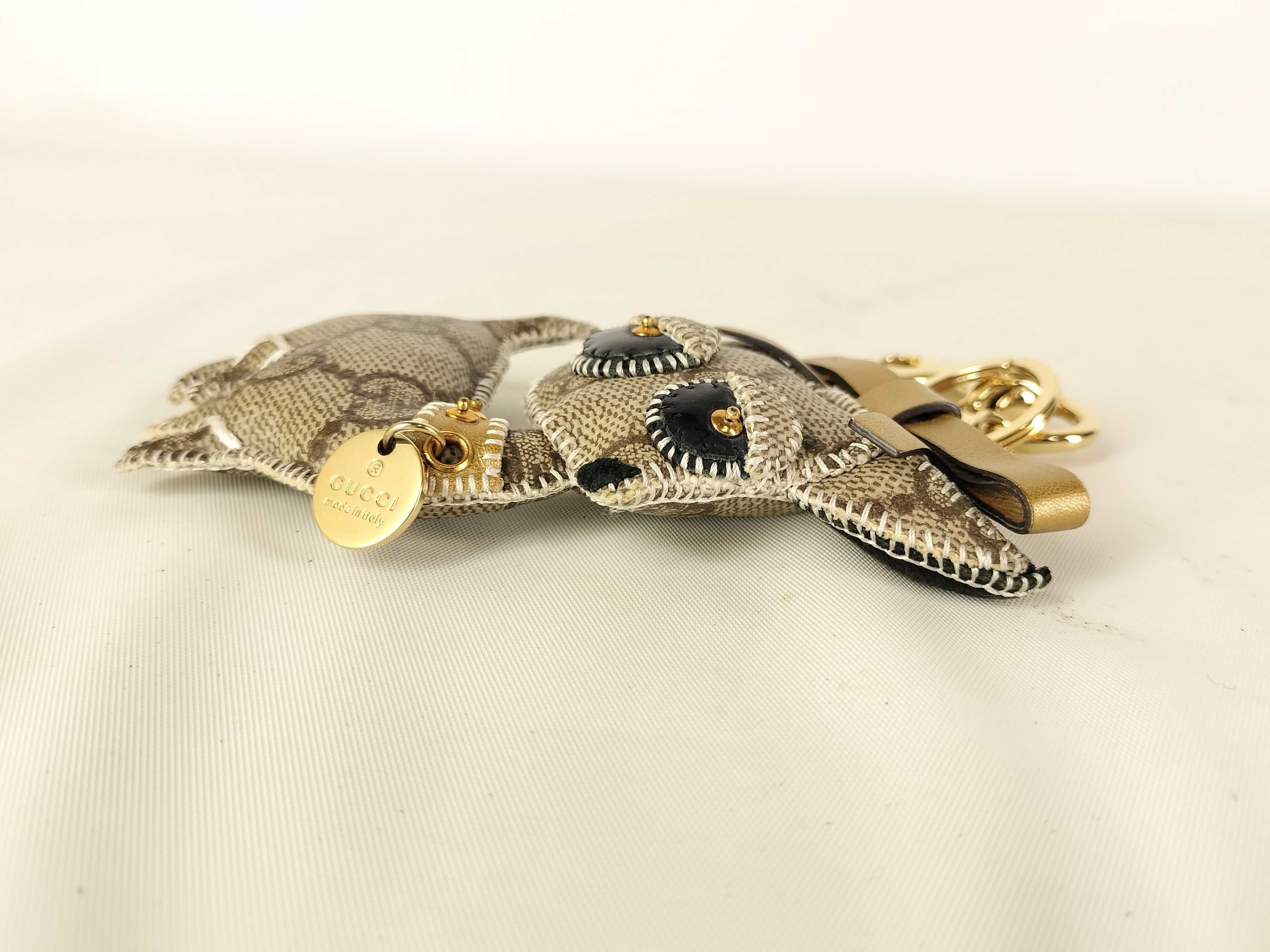 Gucciori Keychain Charm Chihuahua GG Pattern PVC Other Accessories — view 2