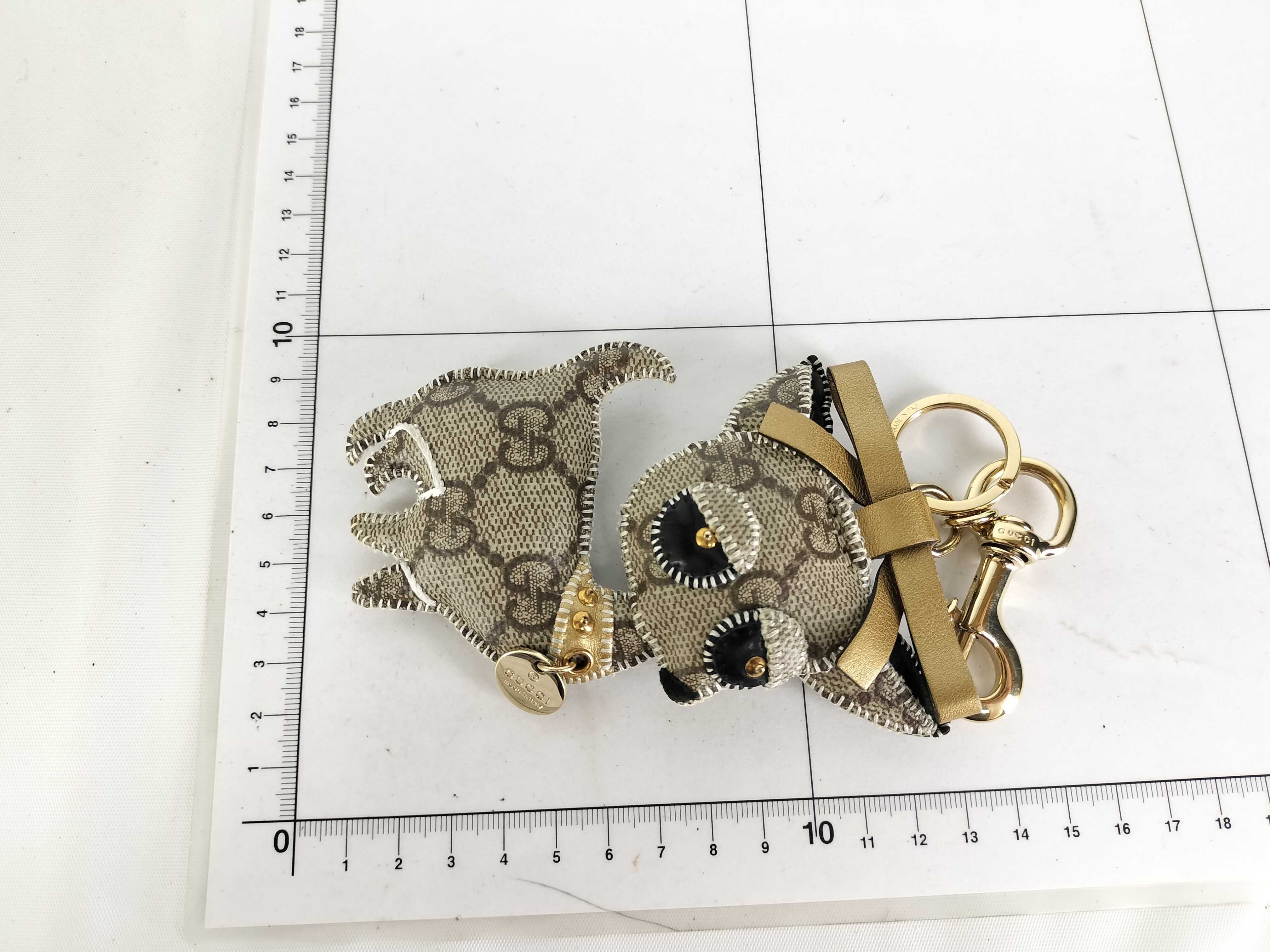 Gucciori Keychain Charm Chihuahua GG Pattern PVC Other Accessories — view 7