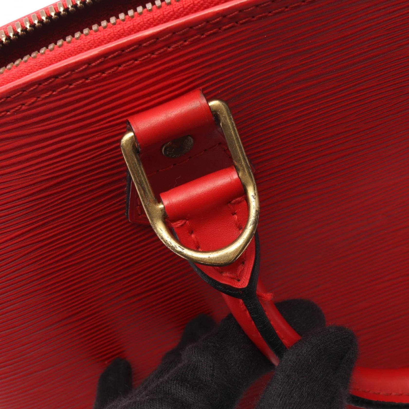 Alma Epi Castilian Red Castilian Red Red Handbag M 52147 — view 12