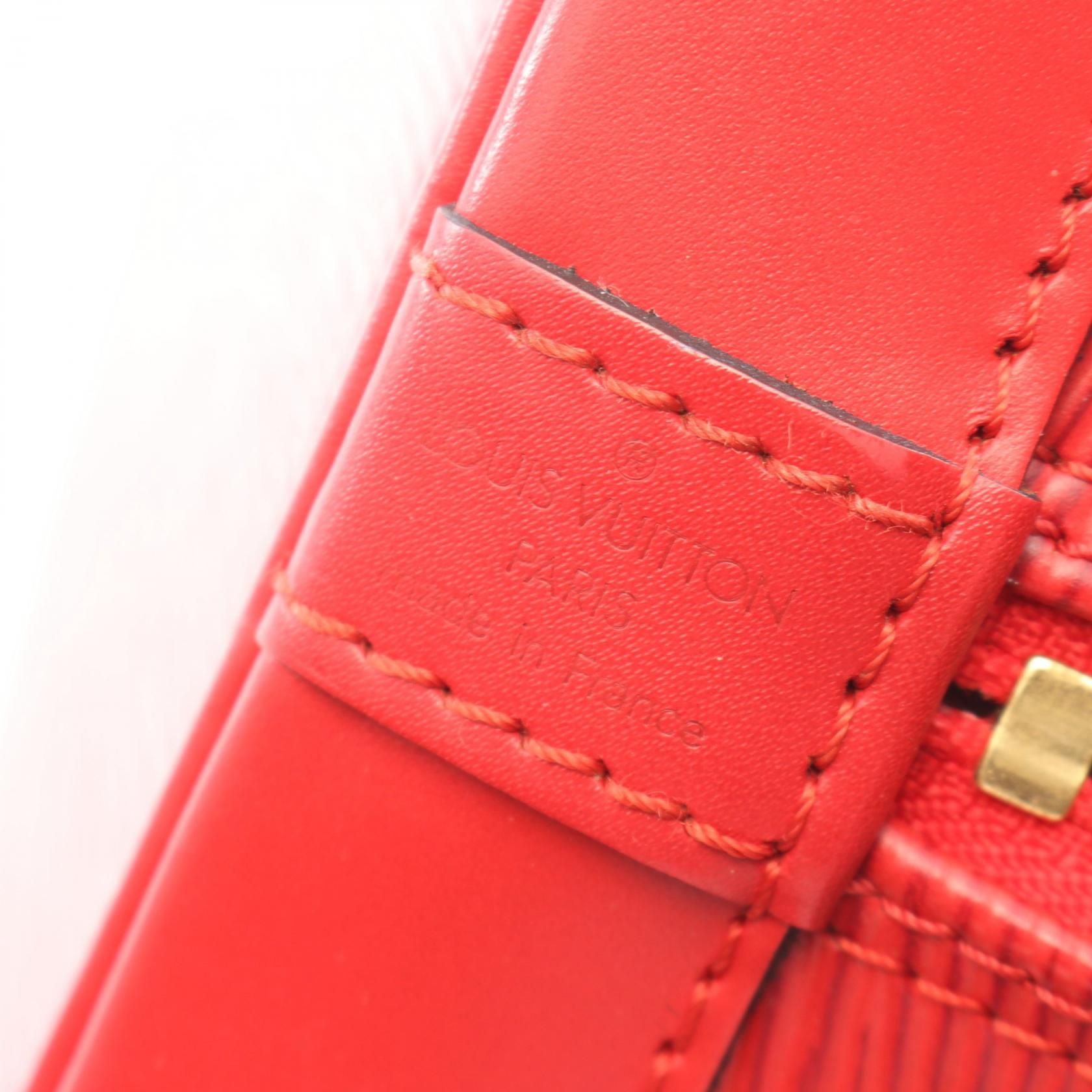 Alma Epi Castilian Red Castilian Red Red Handbag M 52147 — view 4