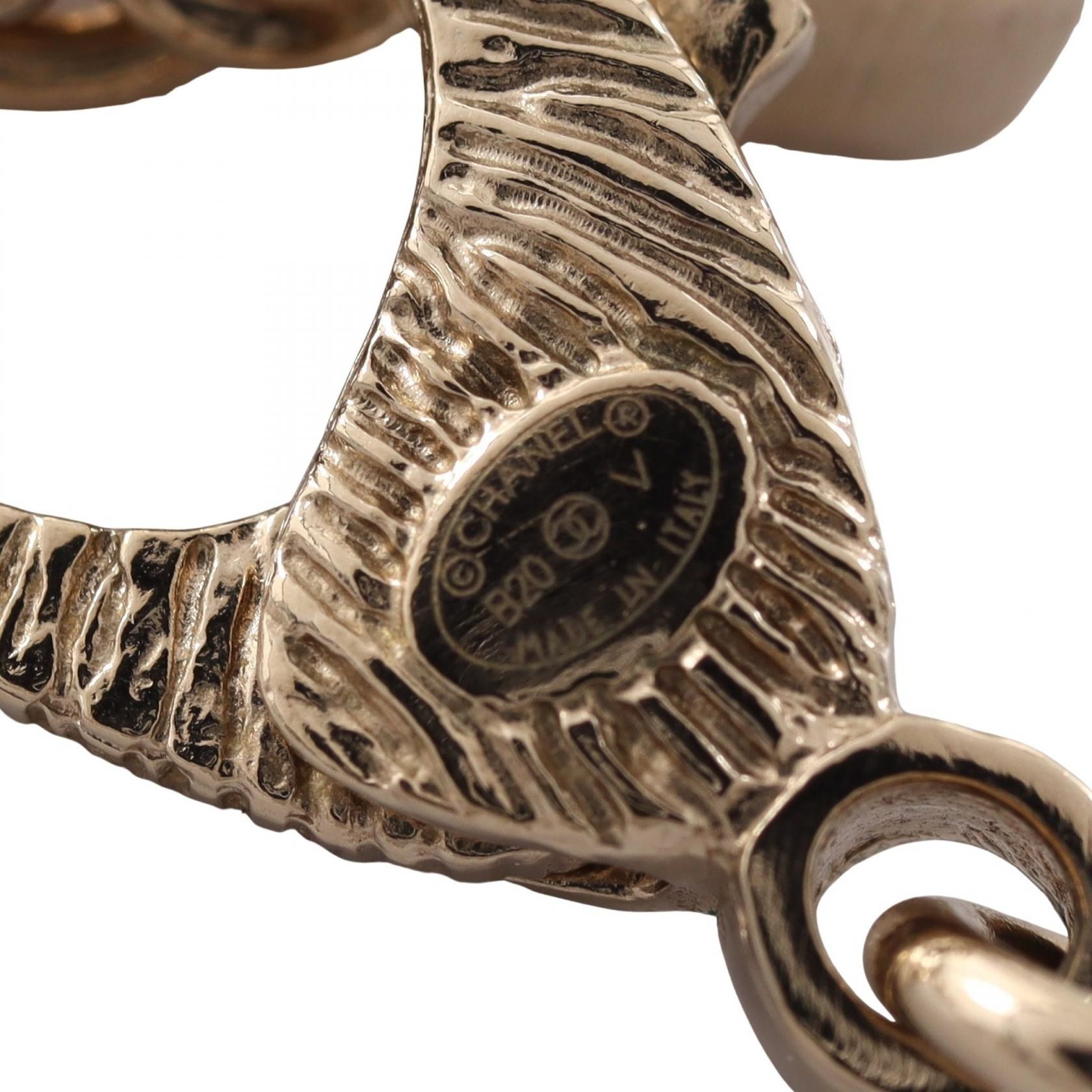 Artificial Pearl / Rhinestone, Gold — view 5