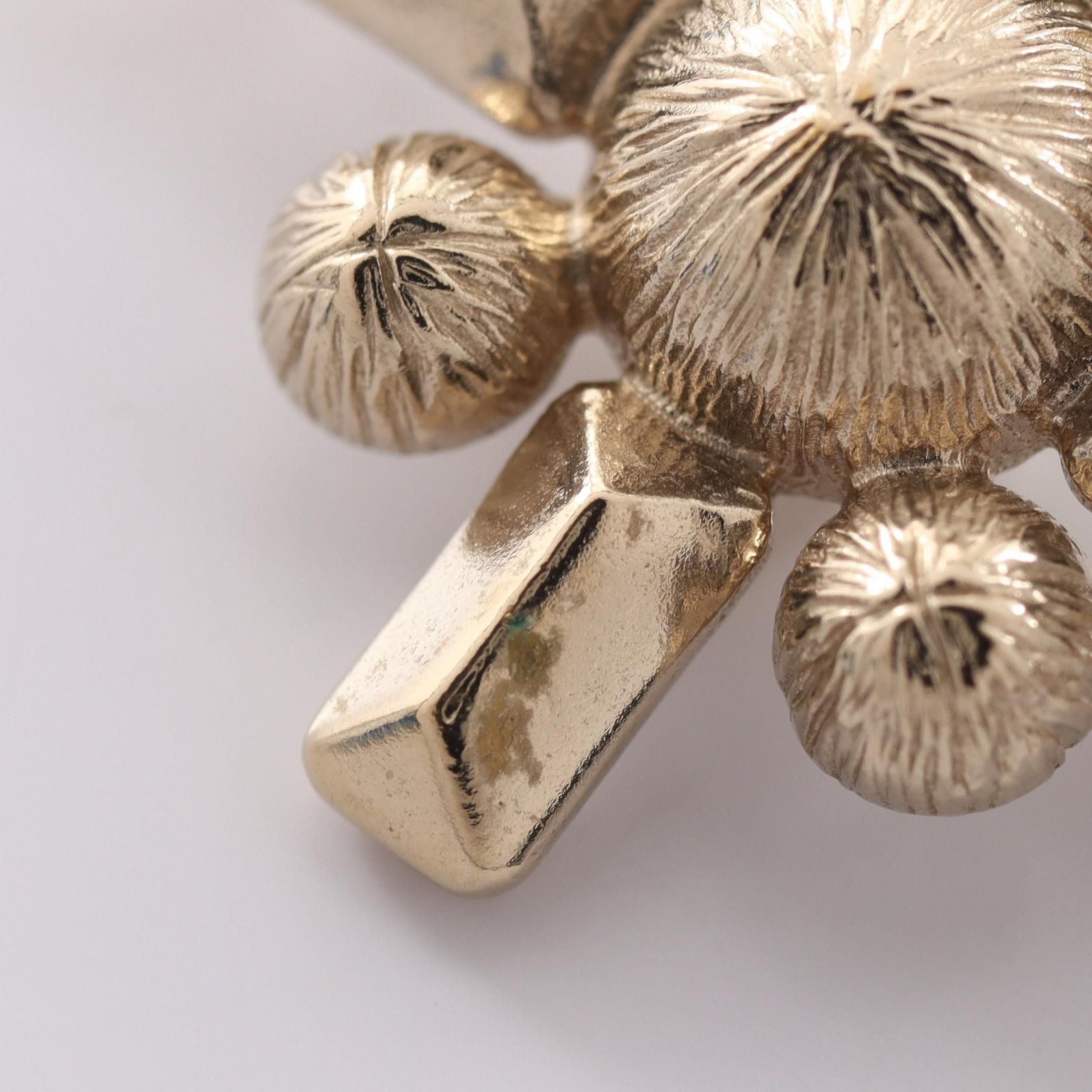 Artificial Pearl / Rhinestone, Gold — view 7