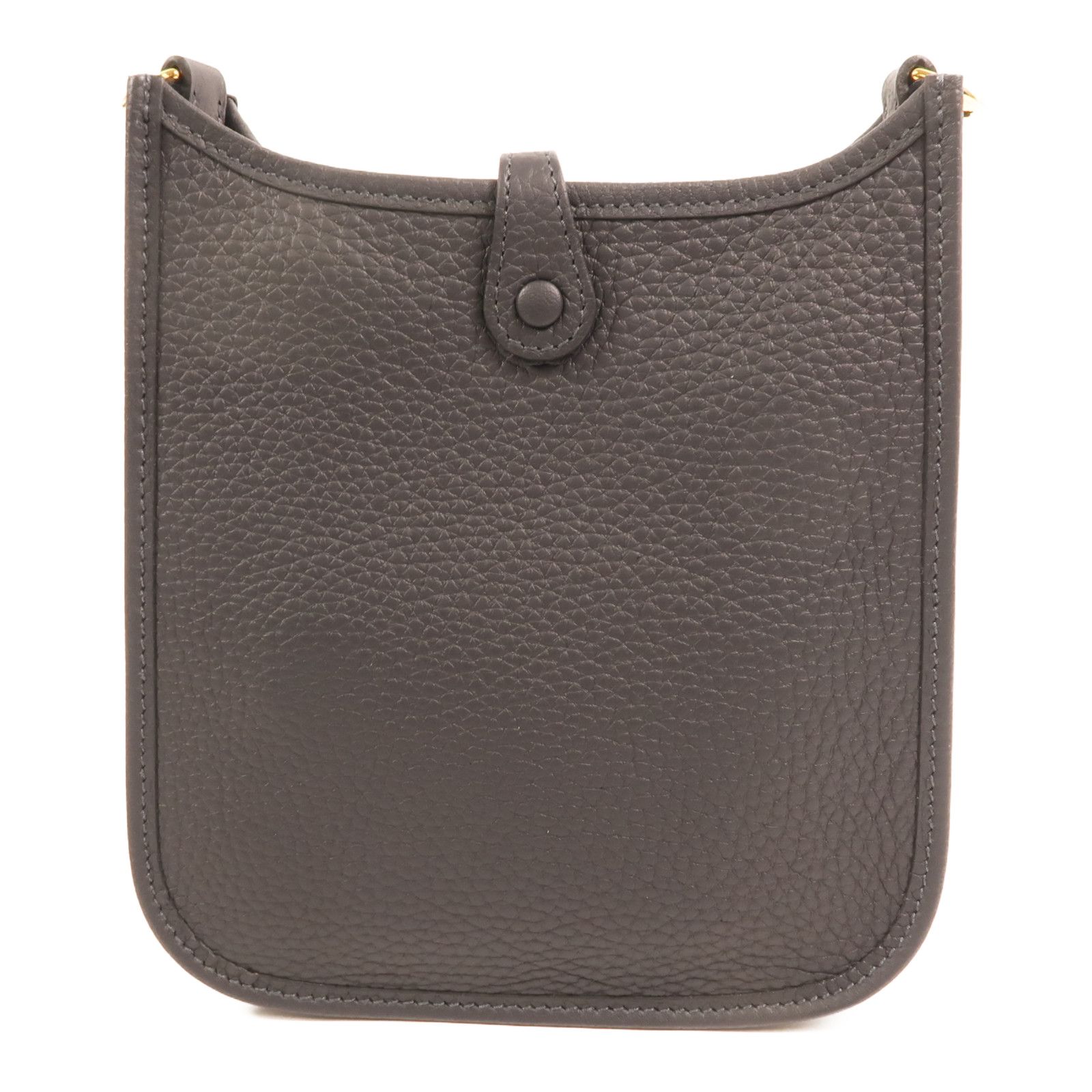 Clemence Leather Evelyne Tpm Golden Shoulder Back Bag Caban Shoulder Bag Navy Caban Taurillon Clemence Calfskin — view 2