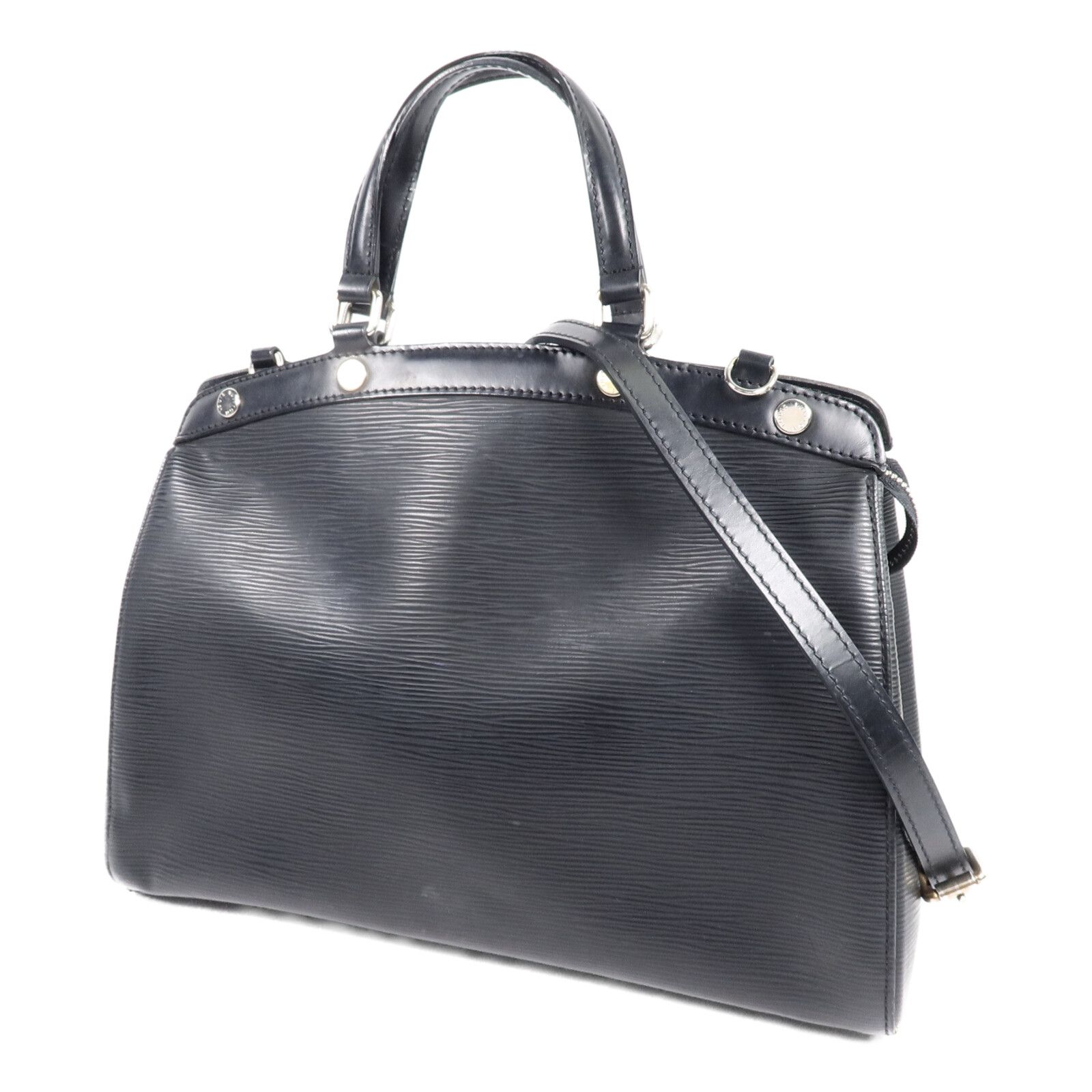 Epi Brea Mm Hand-ground Shoulder Bag Black 2way Shoulder Bag M 40329 — view 3