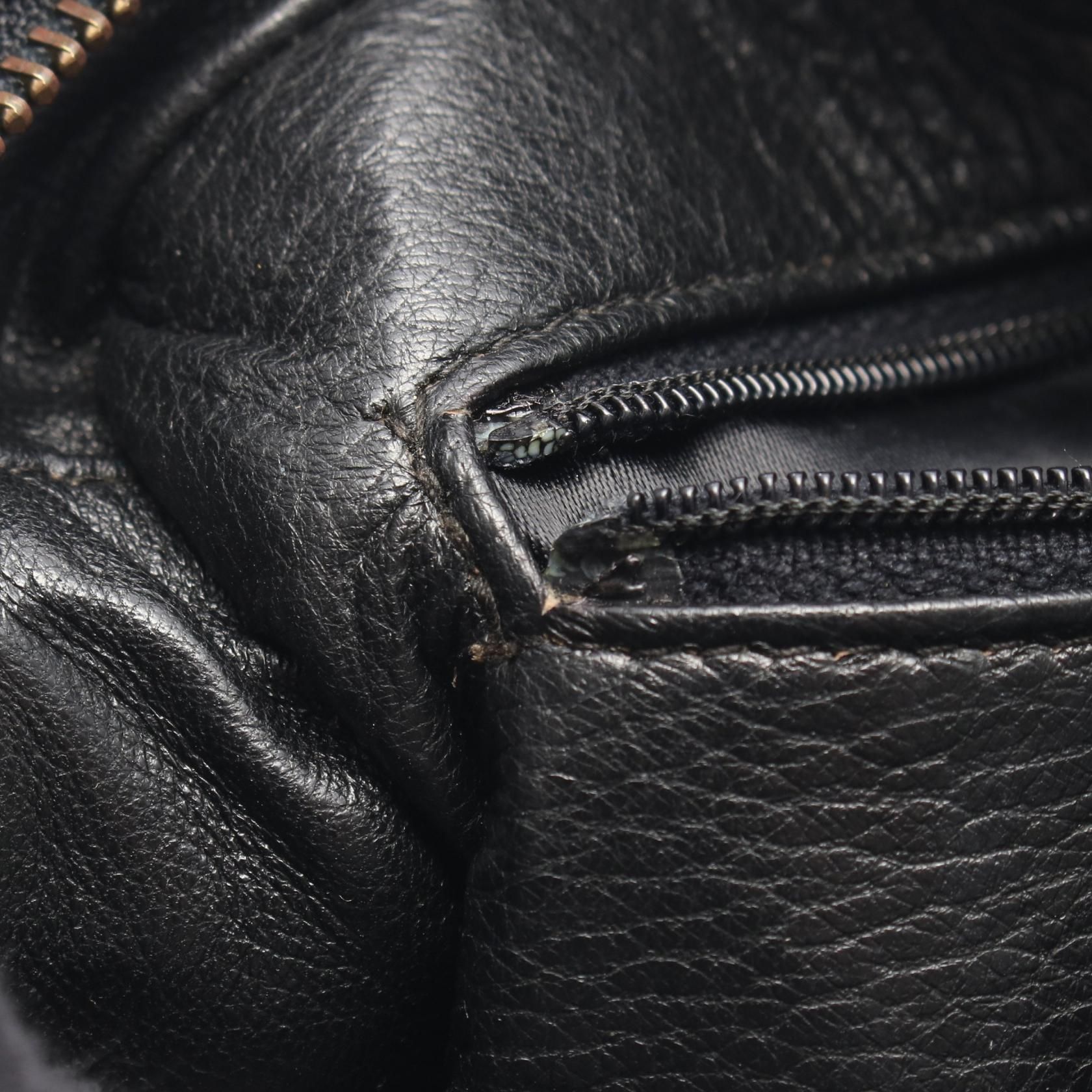 Black Matelasse Fringe Mini Chain Shoulder Bag Lambskin (sheep Leather) — view 7