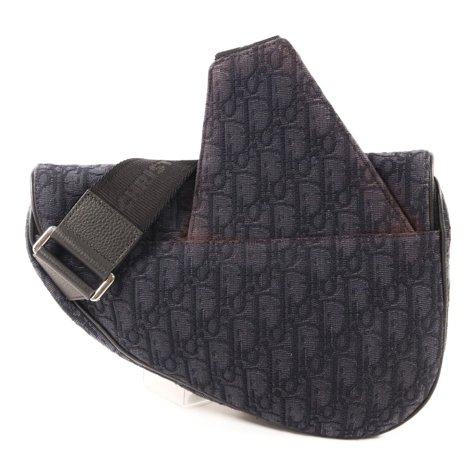Christian Dior Oblique Mens Saddle Bag — view 2
