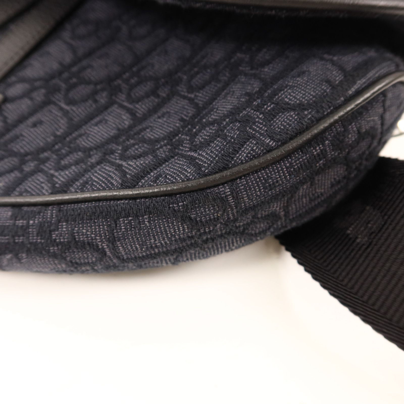 Christian Dior Oblique Mens Saddle Bag — view 12