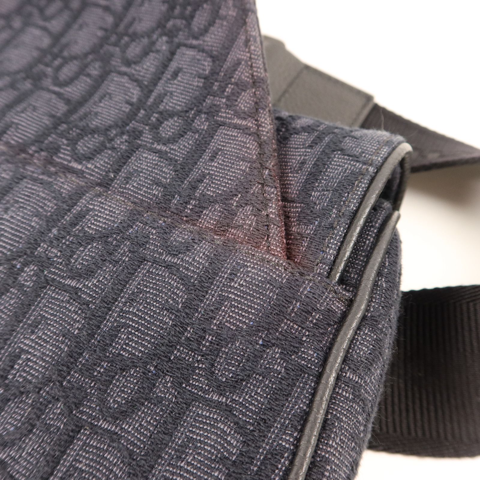Christian Dior Oblique Mens Saddle Bag — view 17