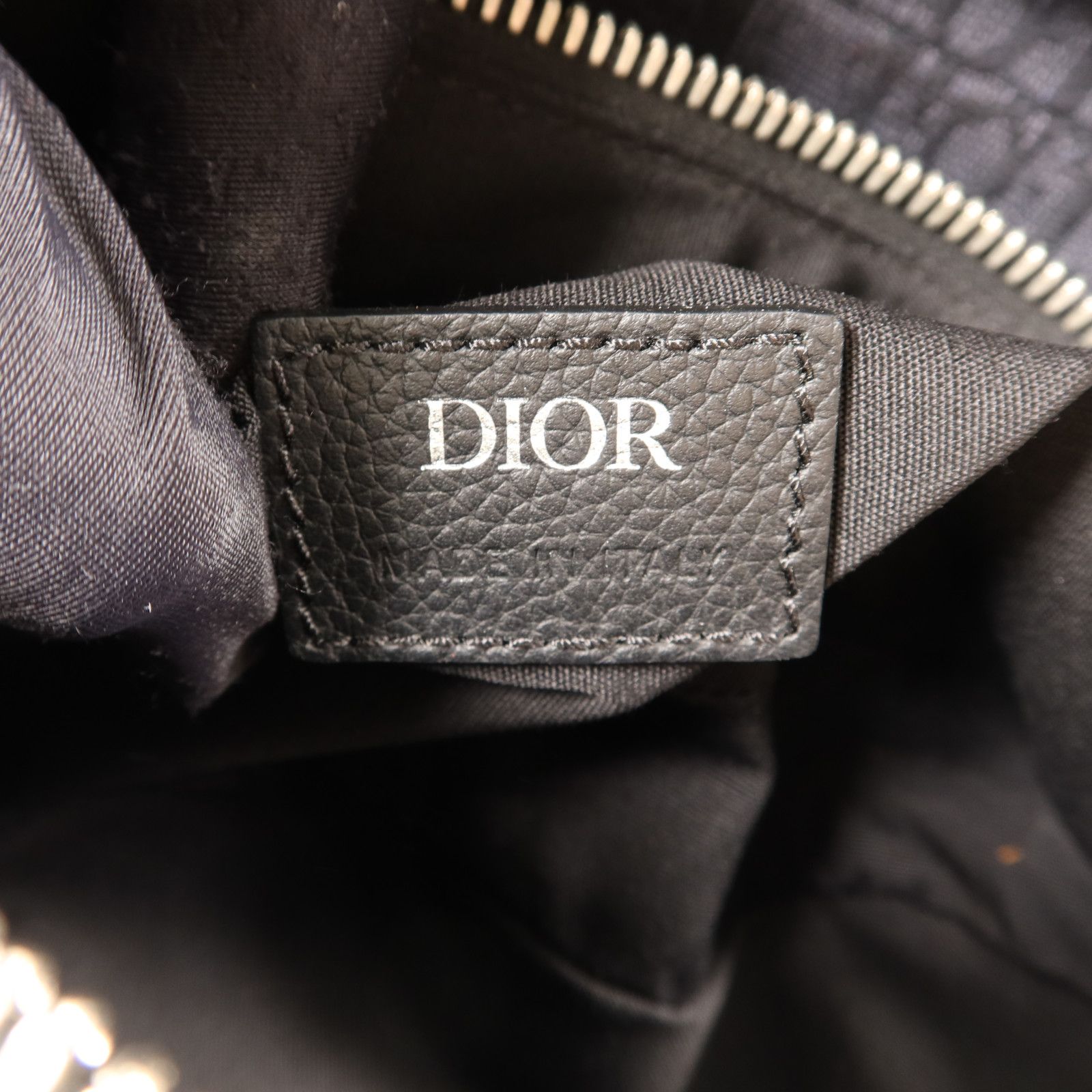 Christian Dior Oblique Mens Saddle Bag — view 9