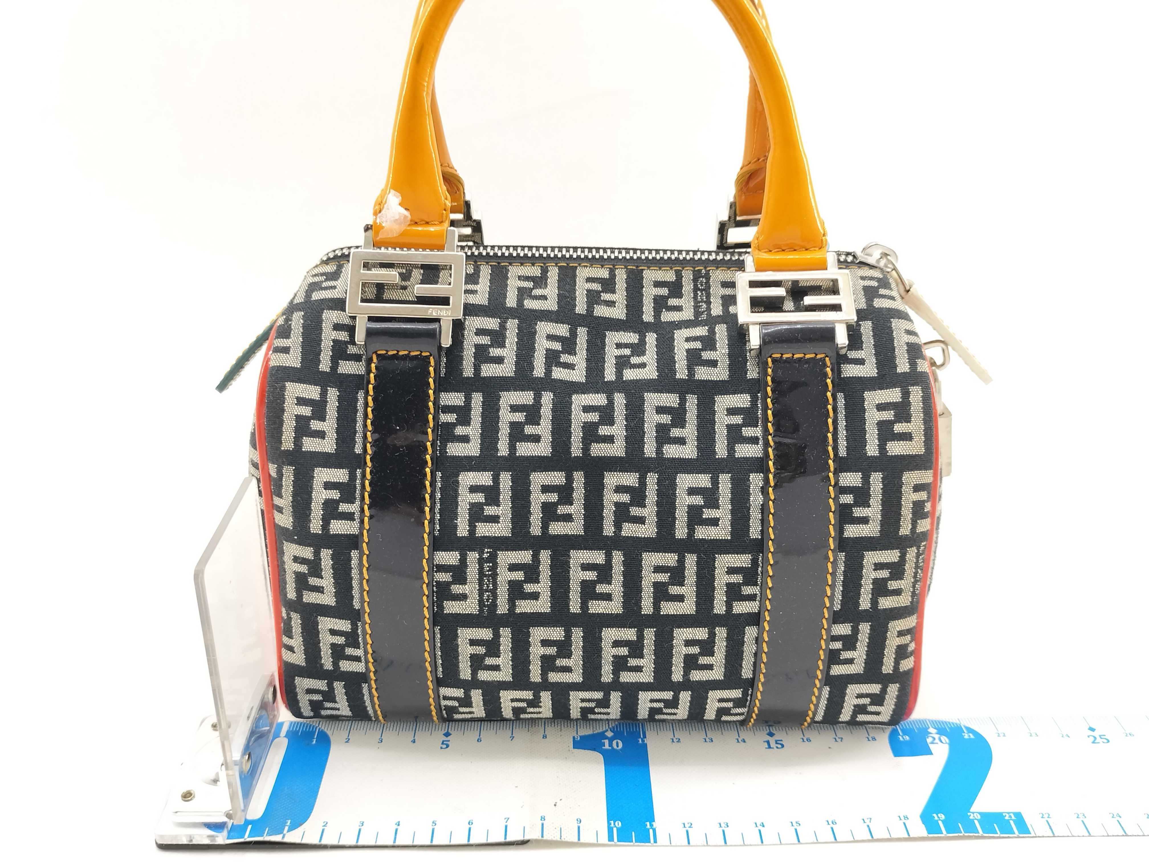 Mini Boston Bag, Zucchino, Multicolor, Cadena Key Handbag — view 2