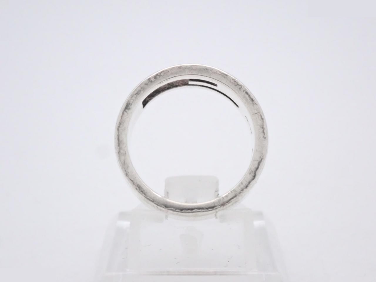 Branded G-ring, Ag925, 7.0g, #9 — view 3