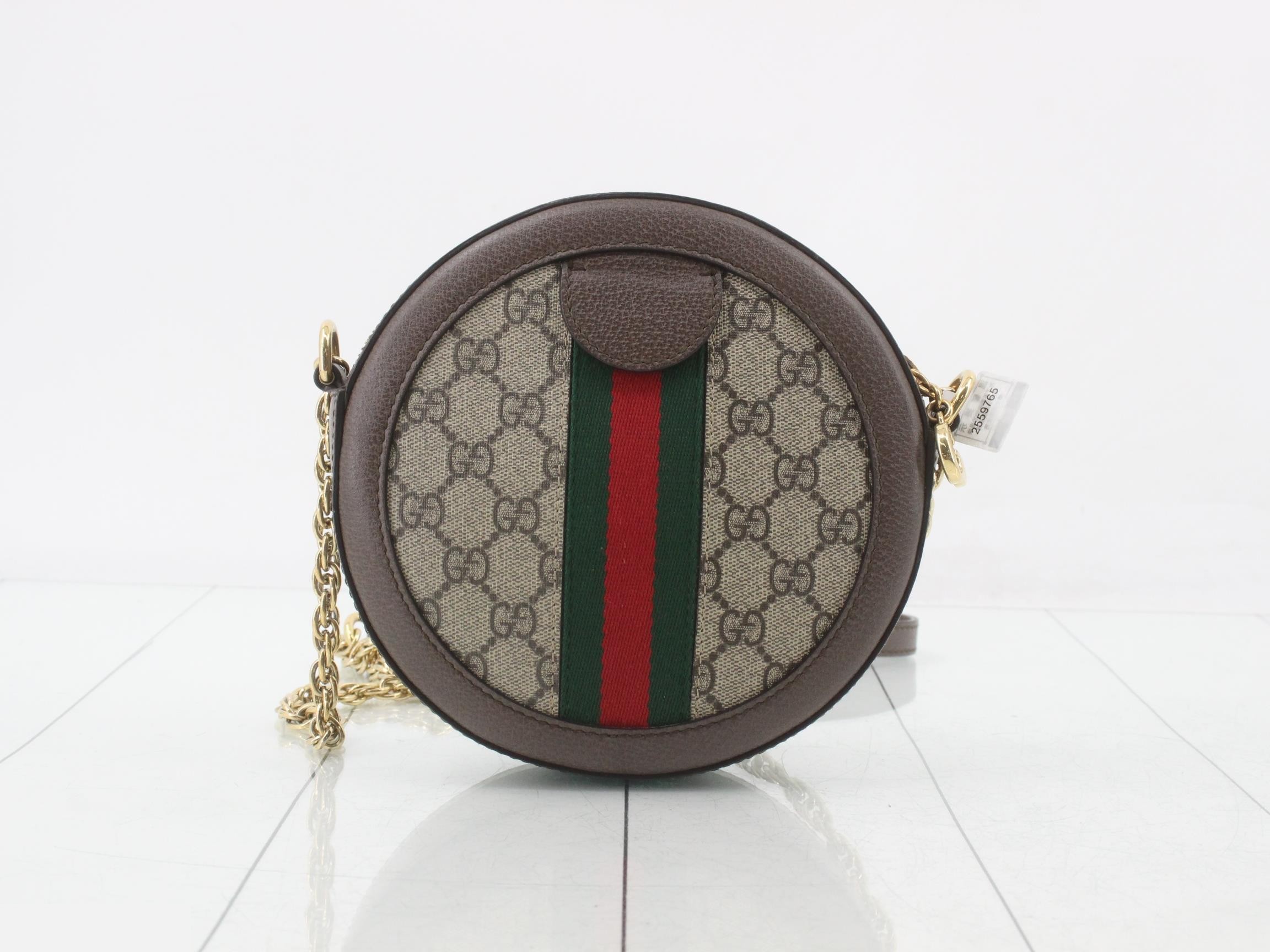 Ophidia GG Supreme Chain Shoulder Bag — view 2
