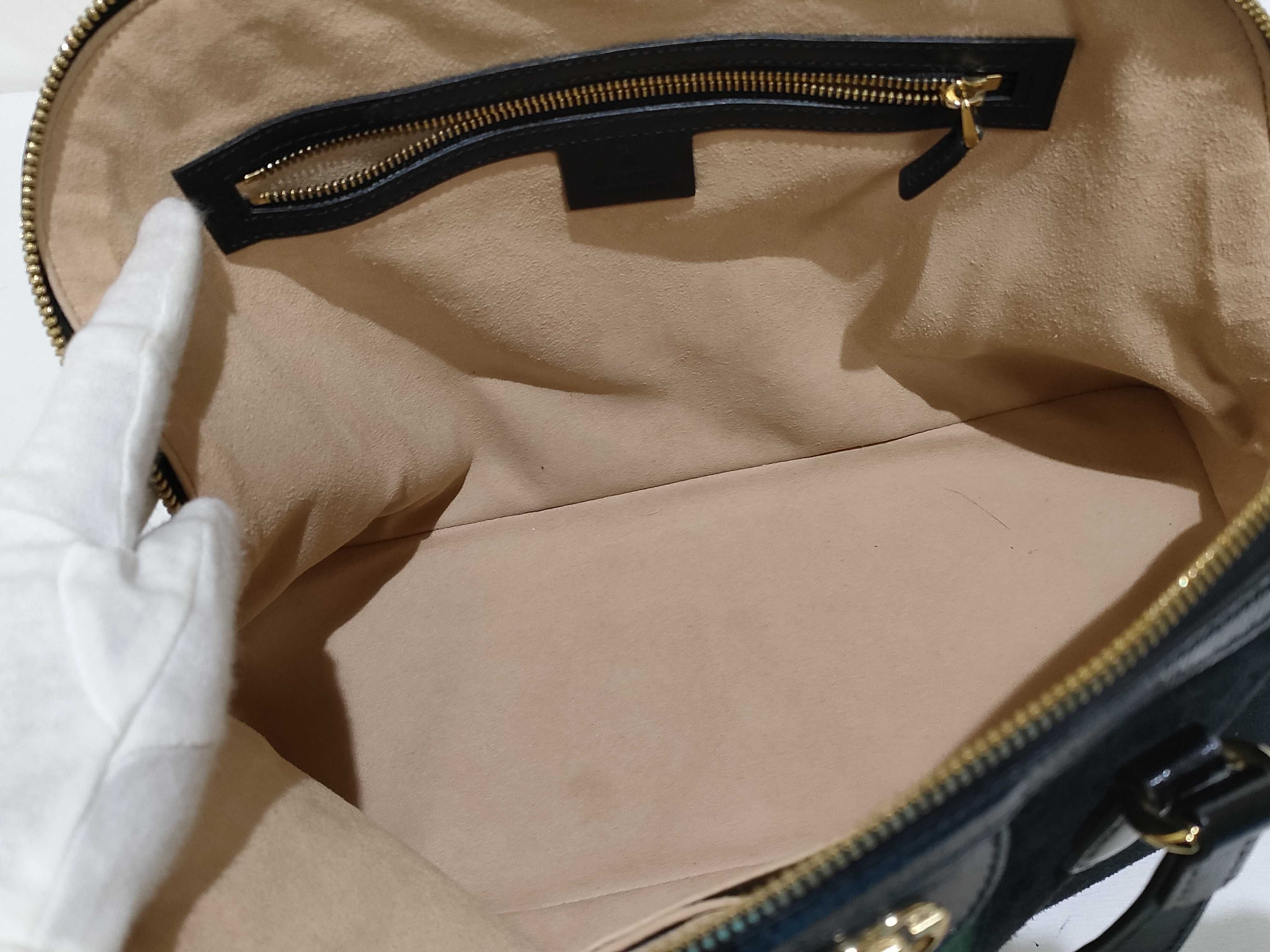 Ophidia Shoulder Bag, Suede, 524533, Handbag — view 9