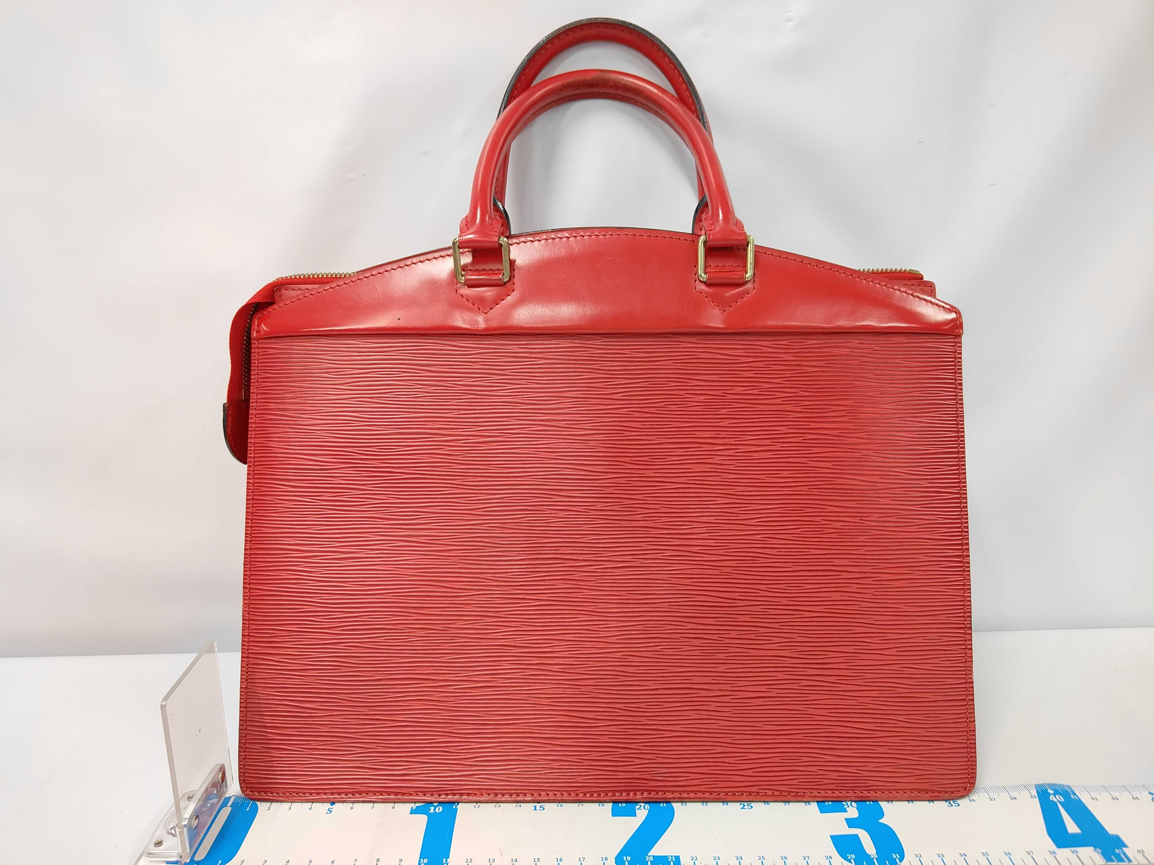 Epi Riviera Red Handbag — view 2