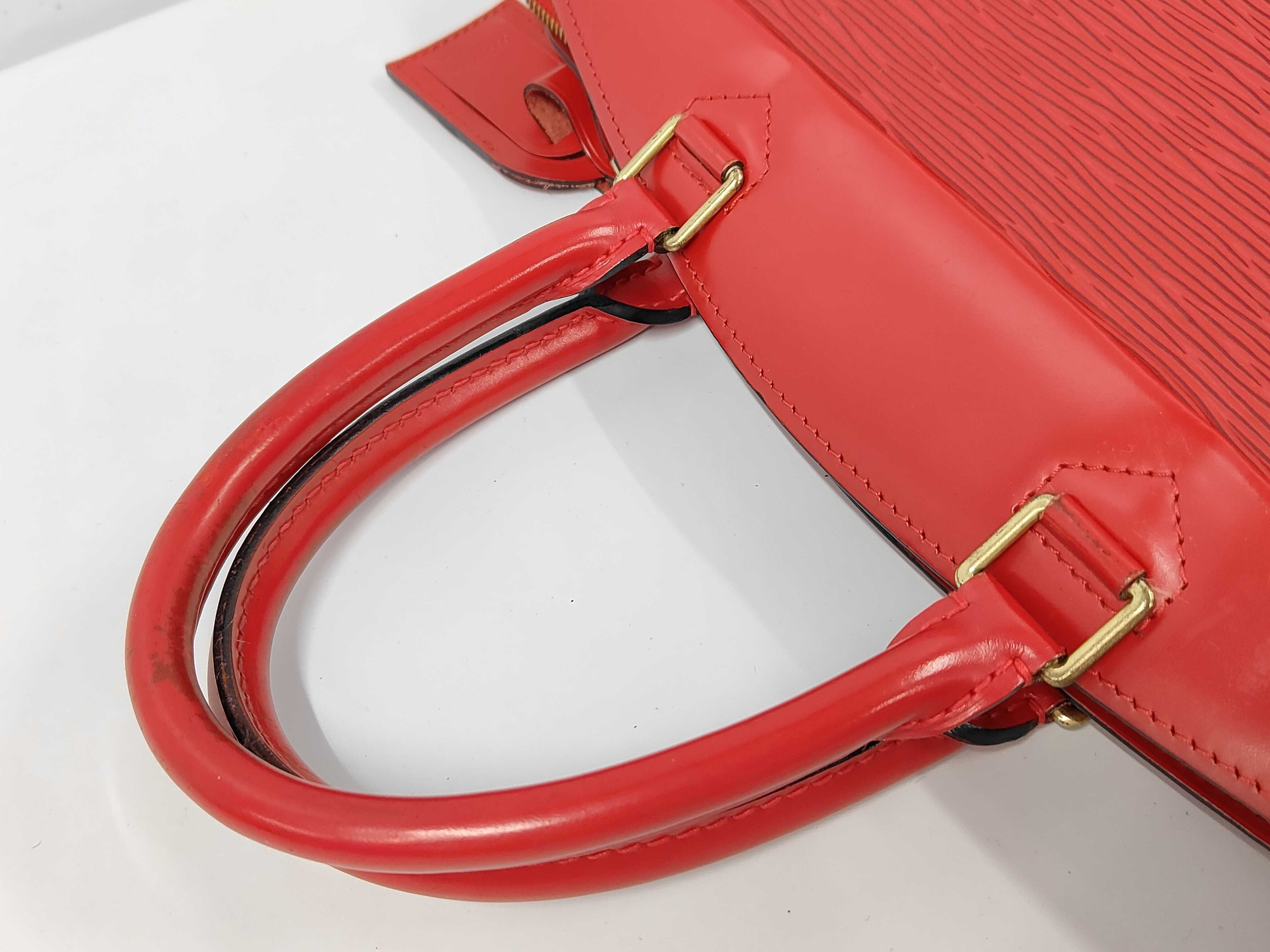 Epi Riviera Red Handbag — view 5