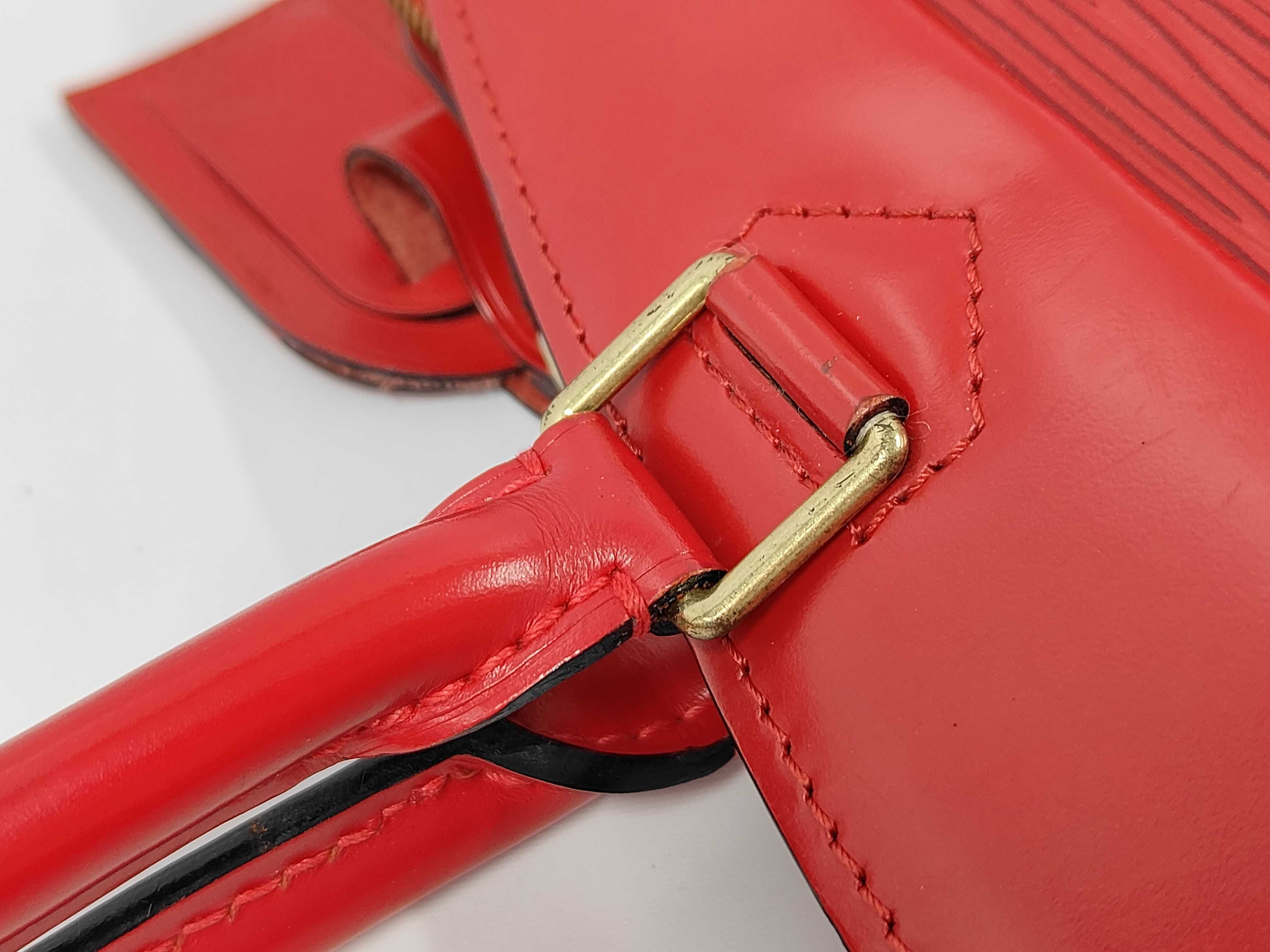 Epi Riviera Red Handbag — view 6