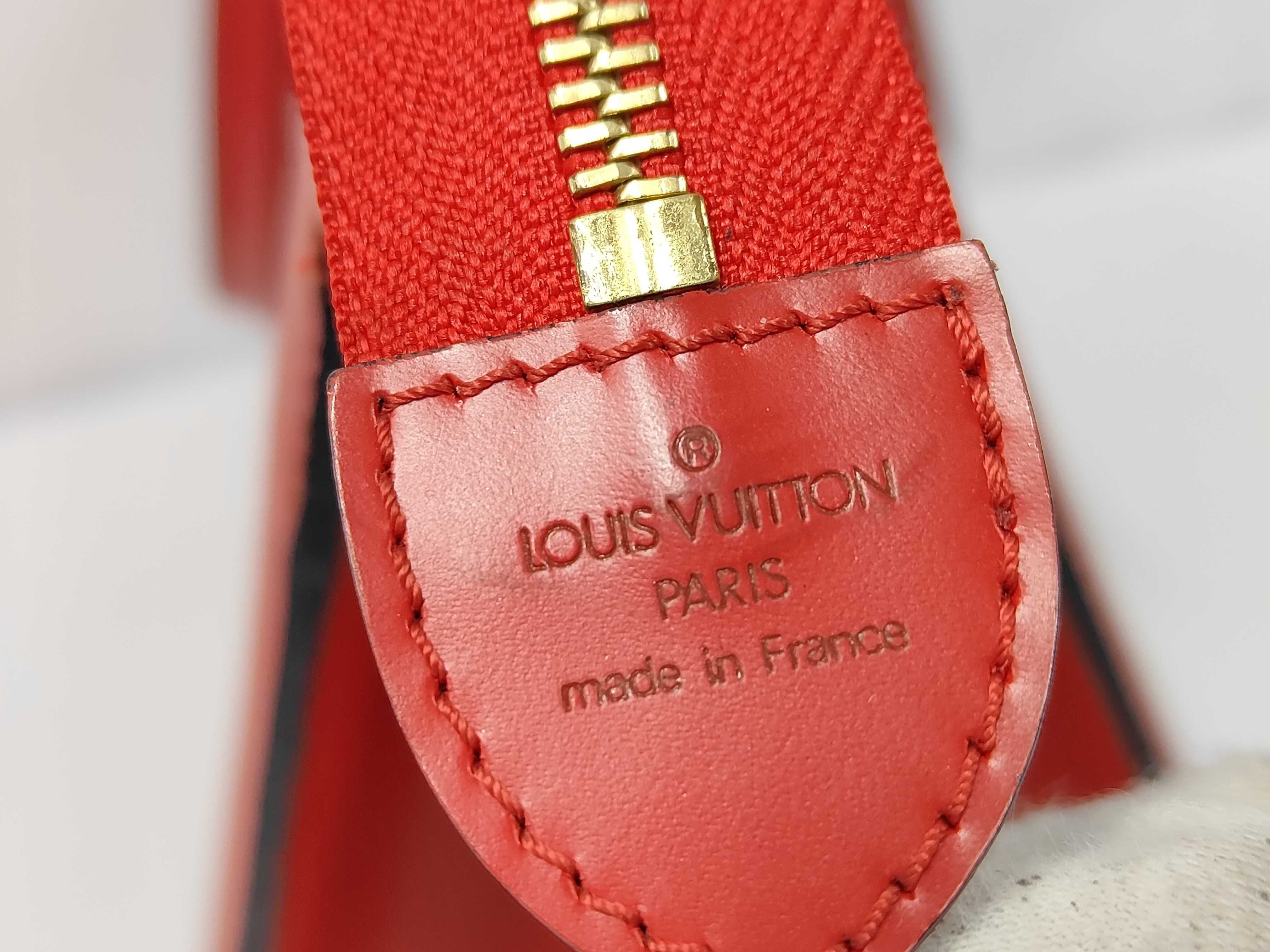 Epi Riviera Red Handbag — view 8