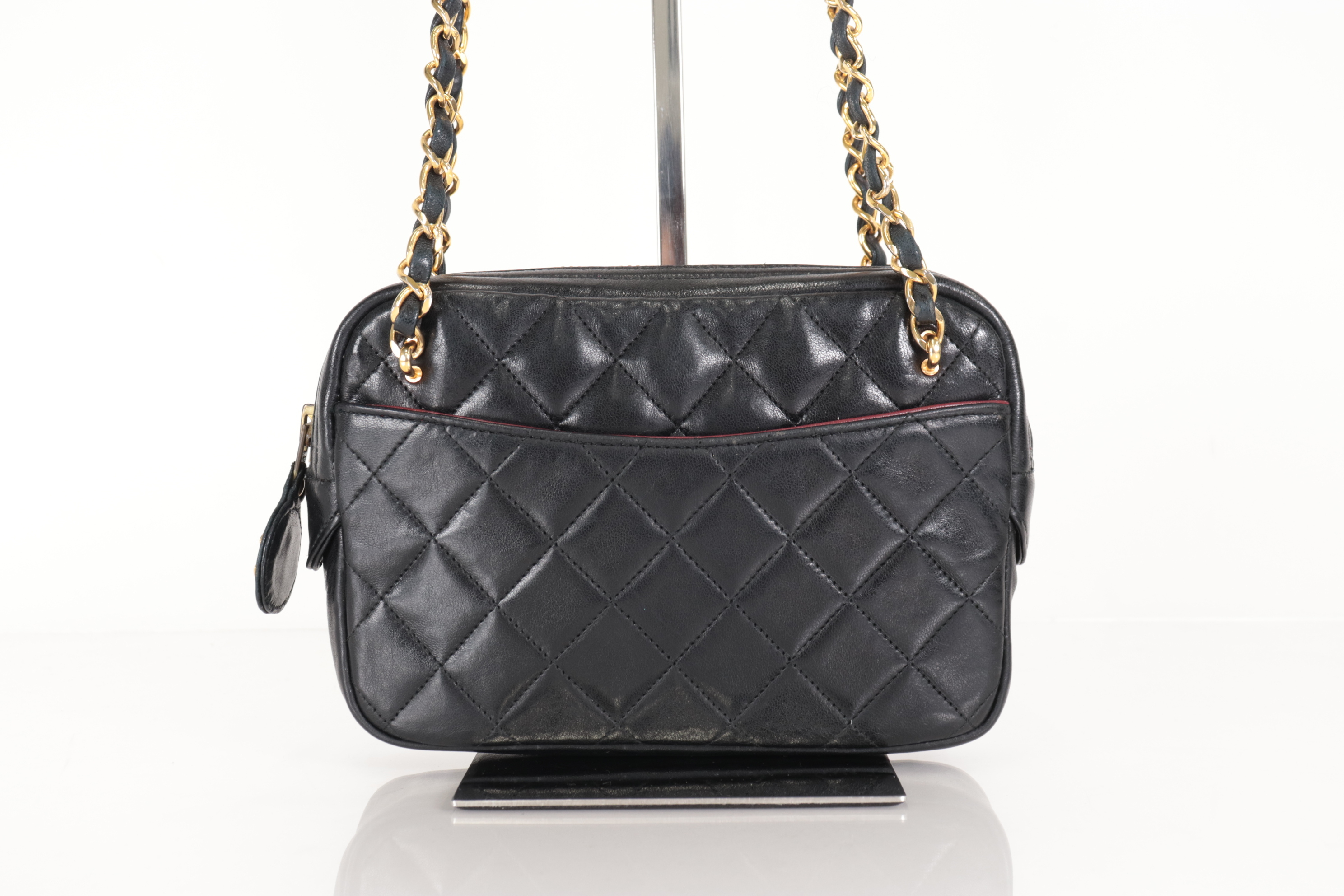 Lambskin Chain Shoulder Bag (Series 1) — view 3