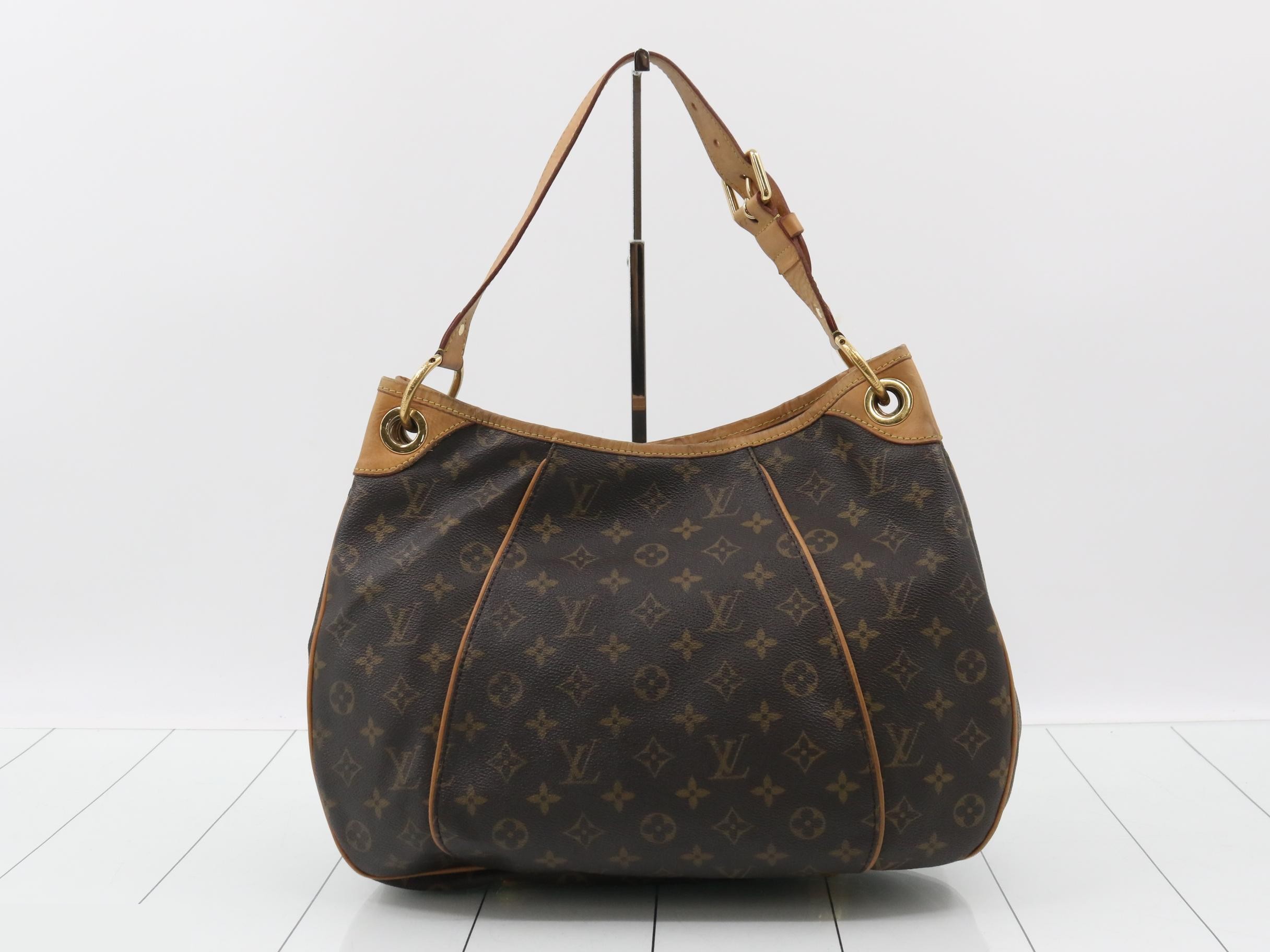 Monogram Galliera PM Shoulder Bag, Blonde, Gold Hardware — view 2