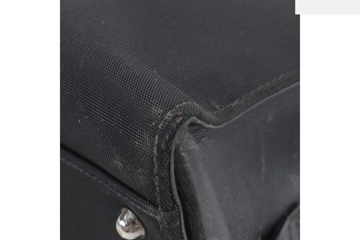 114262 Leather Nylon Business Bag Briefcase — view 11