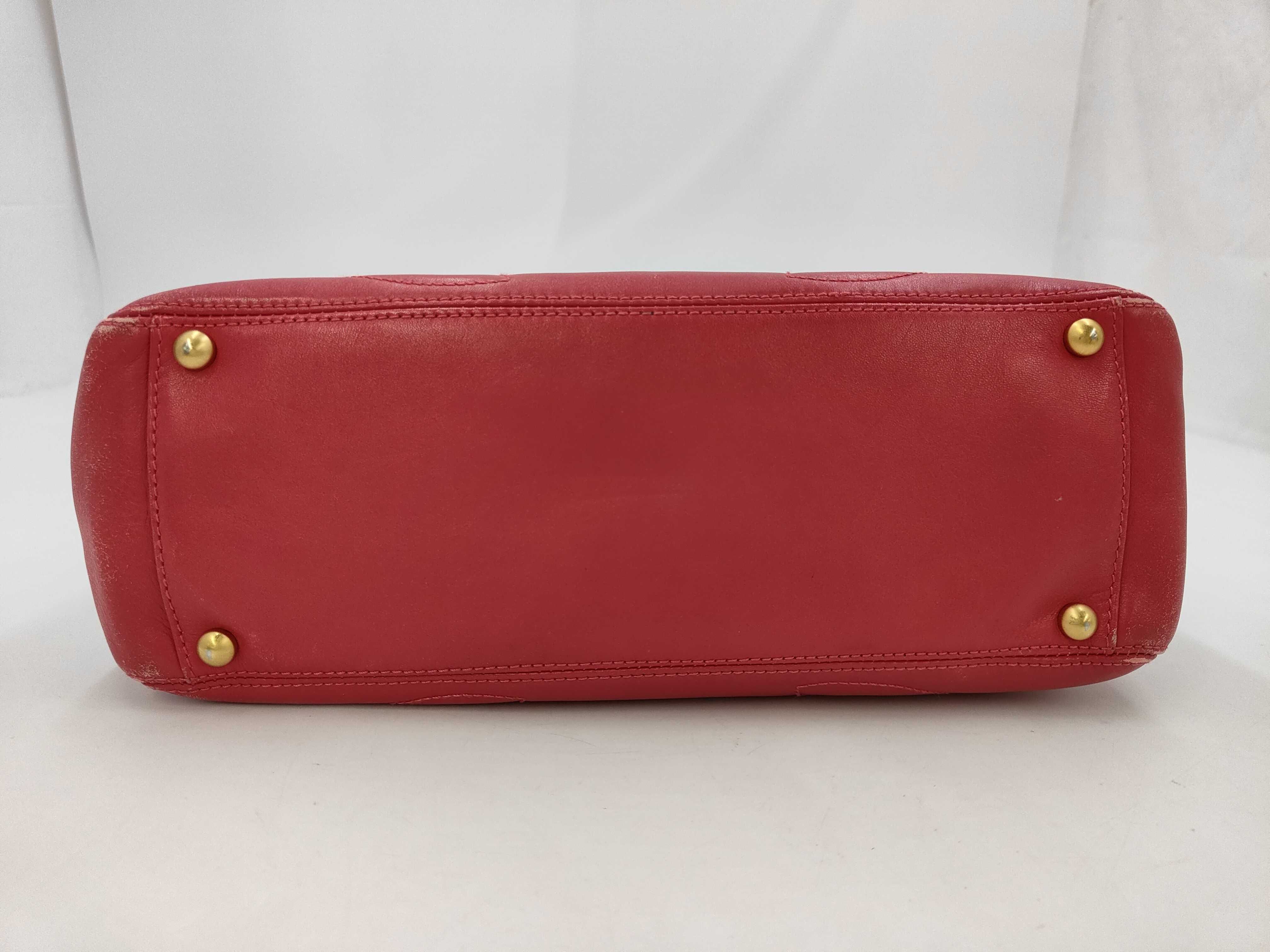 Triple Coco Handbag Tote Bag Lamb Pink Handbag — view 3