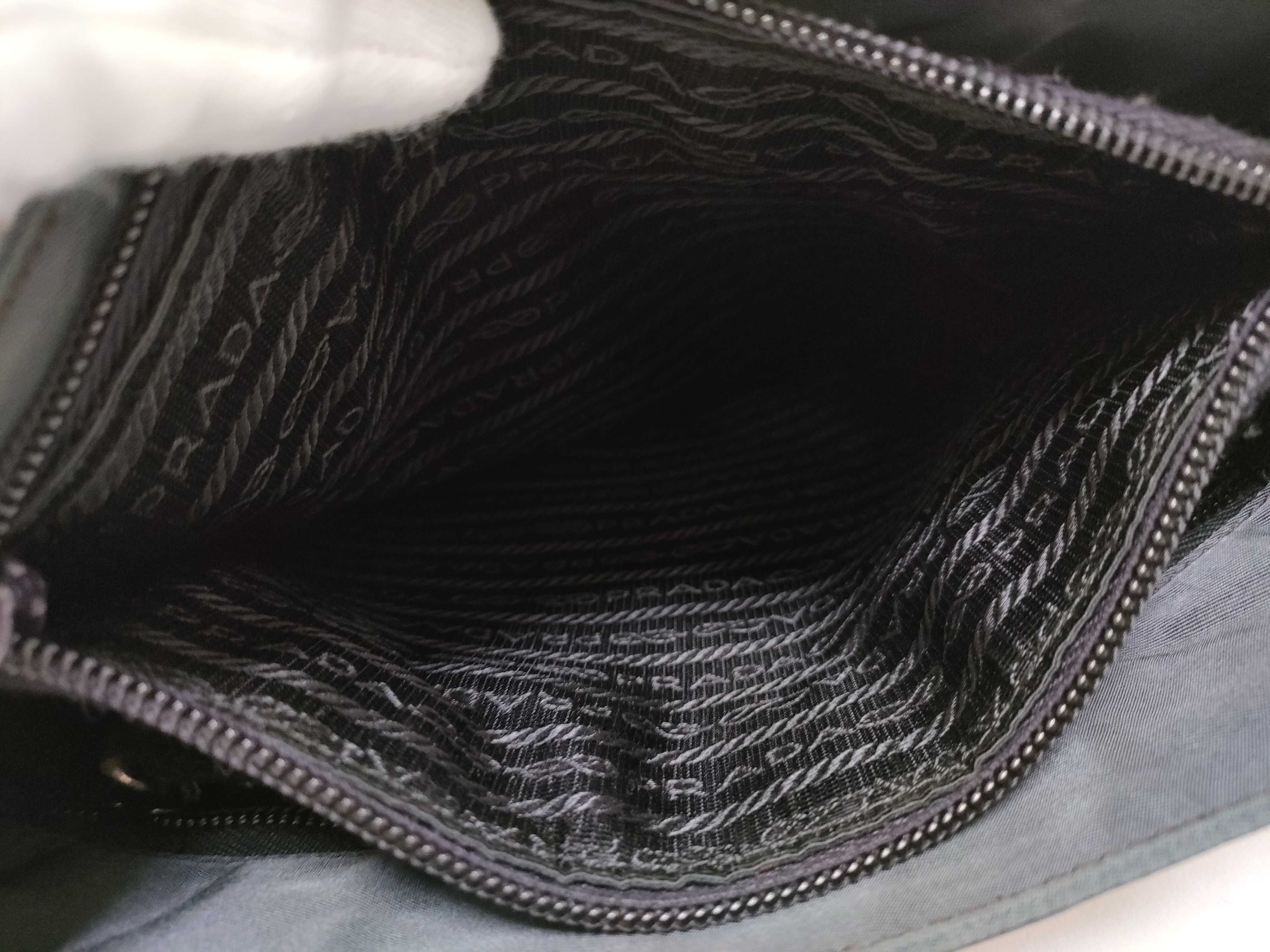 Nylon Prada Nylon Trial Logo One Shoulder Bag Handbag — view 12