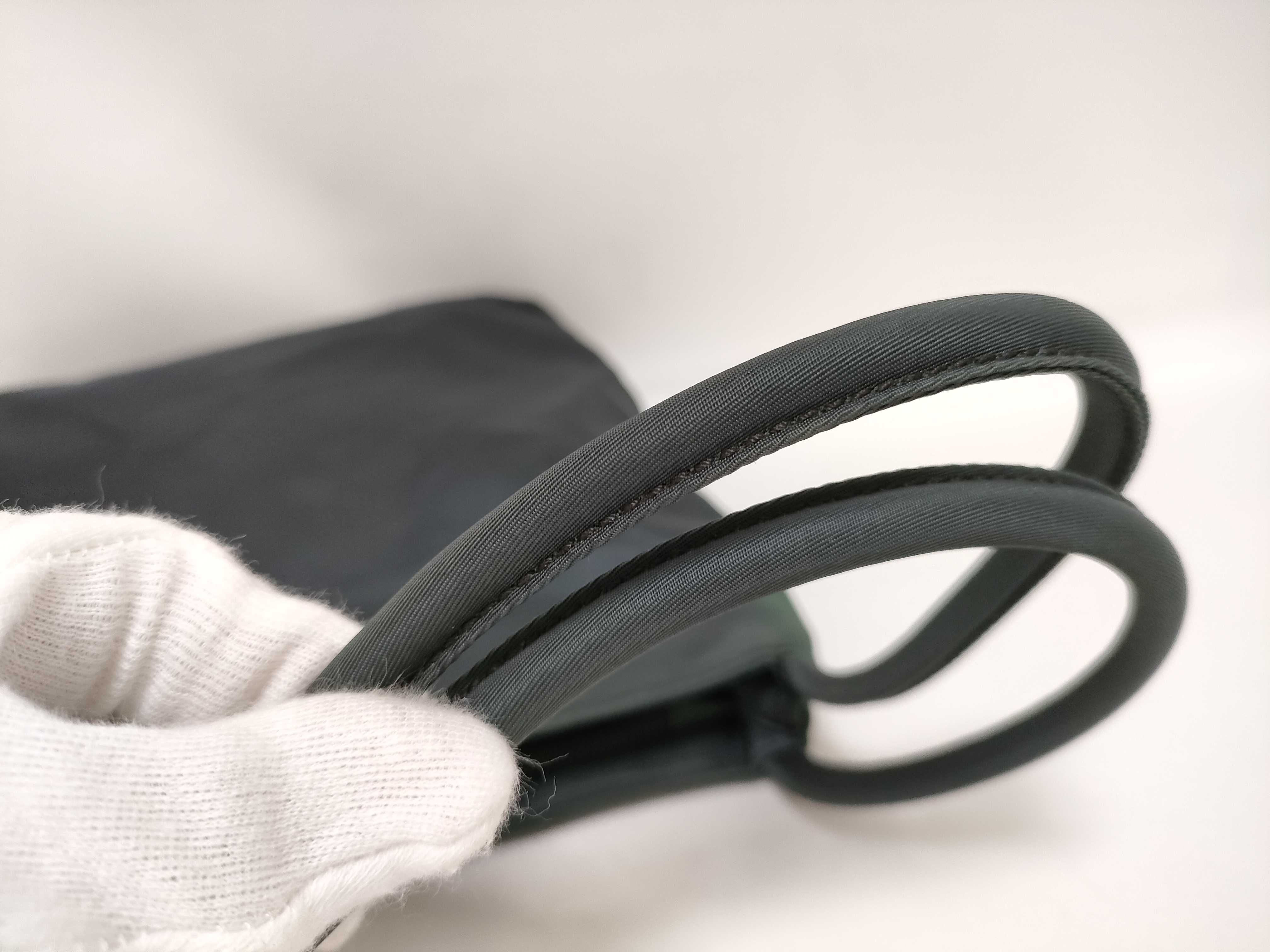 Nylon Prada Nylon Trial Logo One Shoulder Bag Handbag — view 4