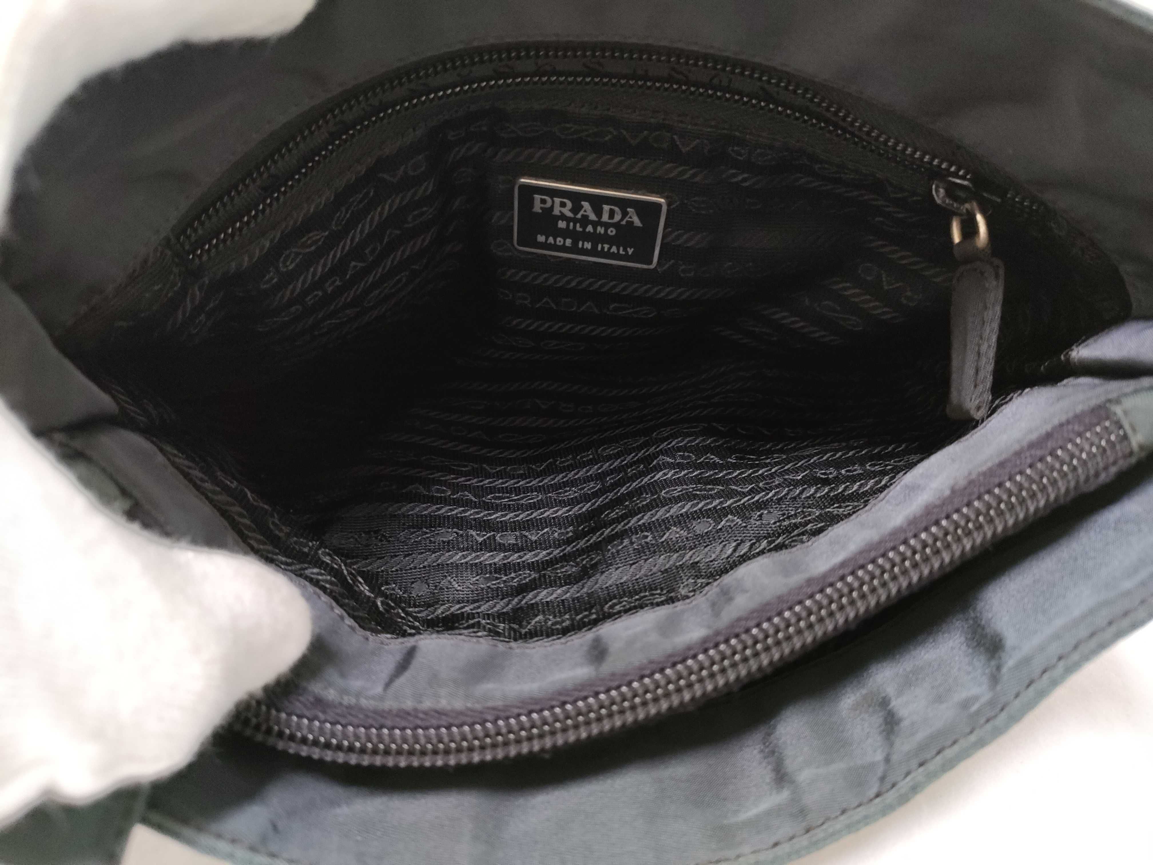 Nylon Prada Nylon Trial Logo One Shoulder Bag Handbag — view 9