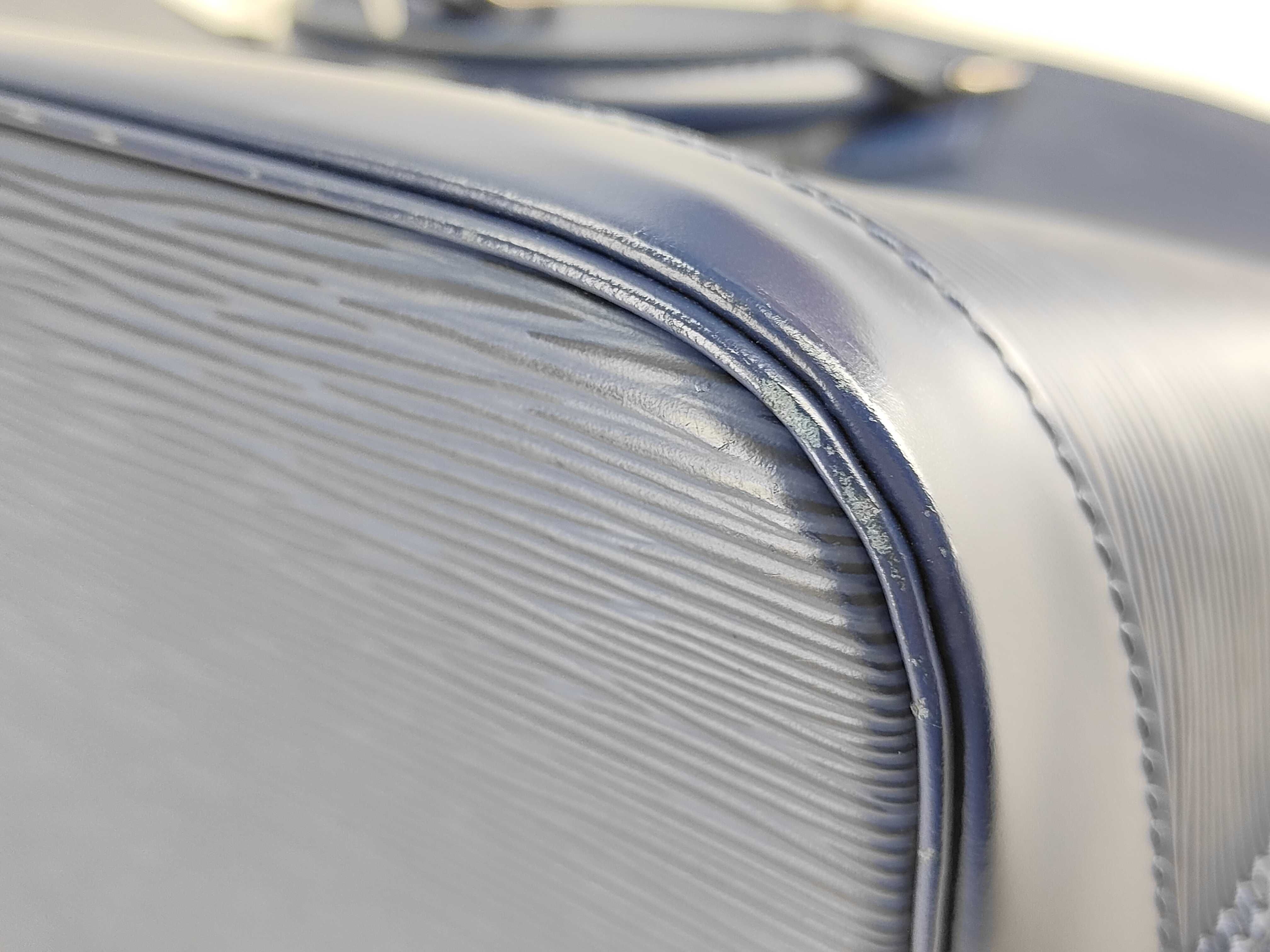 Epi FR- Alma Epi Blue Handbag — view 10
