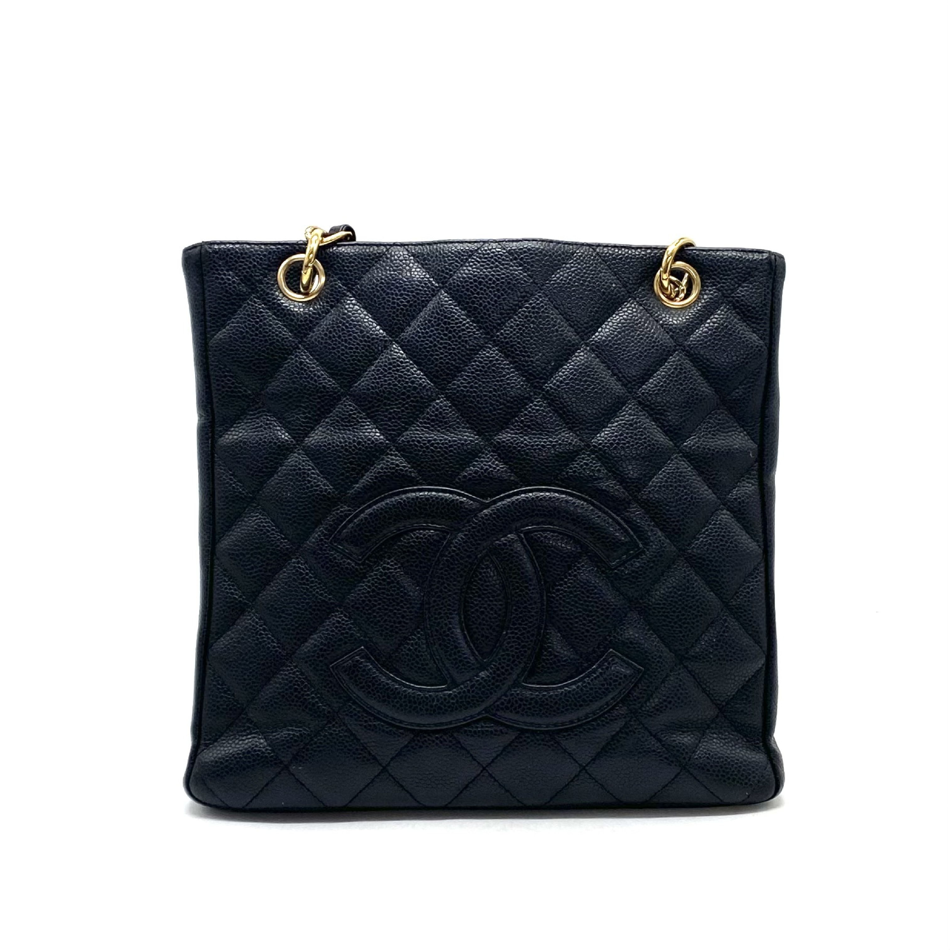PST Caviar Skin Chain Tote Bag — view 2