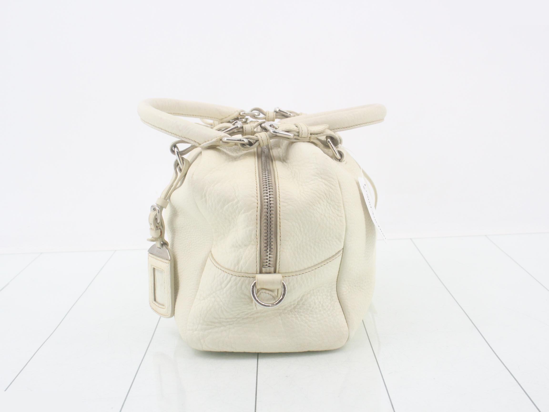 Leather semi-shoulder bag — view 3