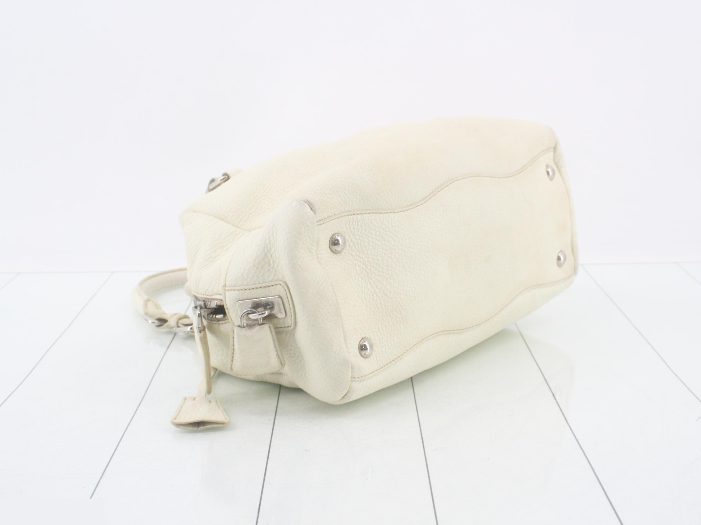 Leather semi-shoulder bag — view 5