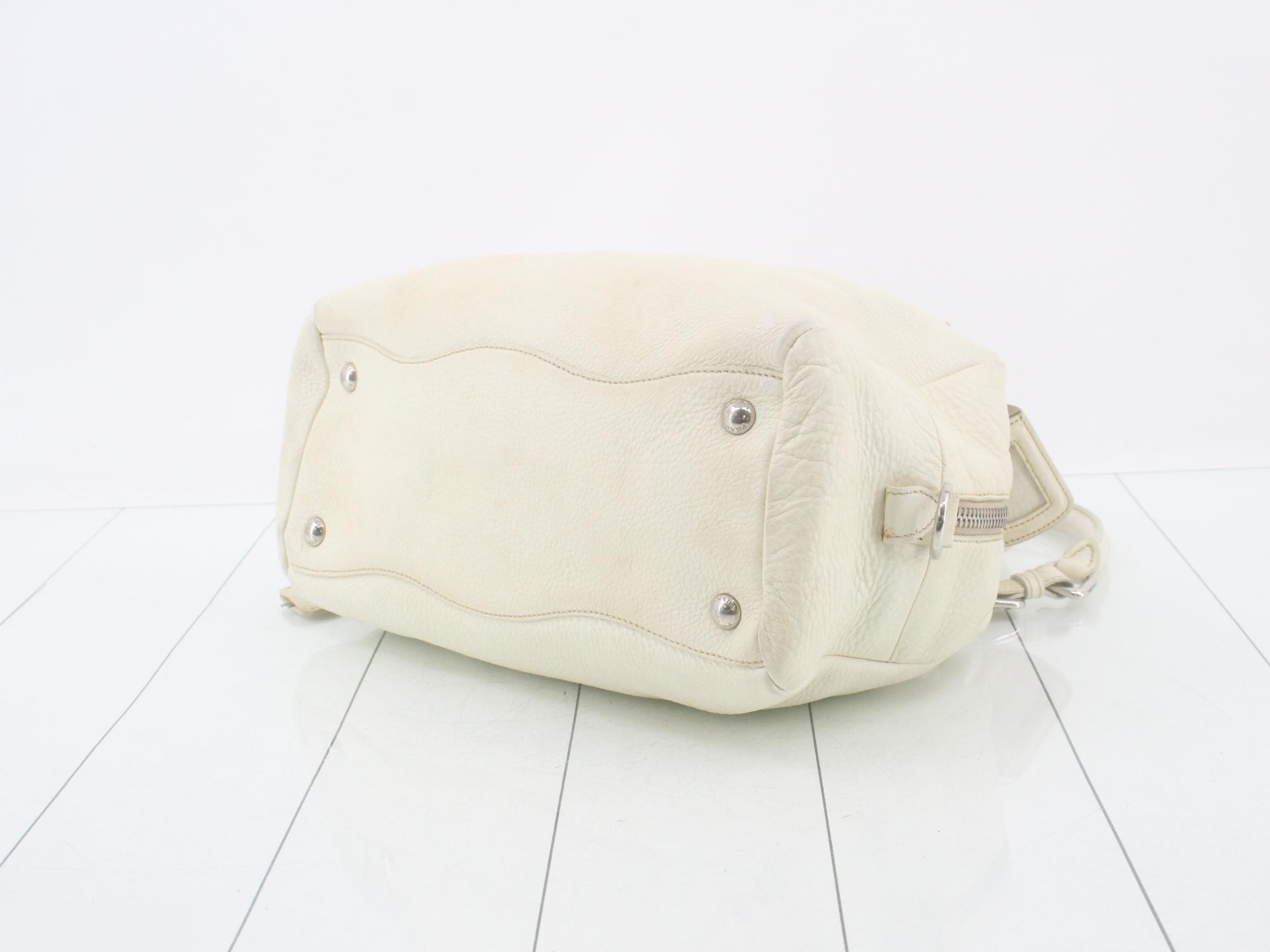 Leather semi-shoulder bag — view 6