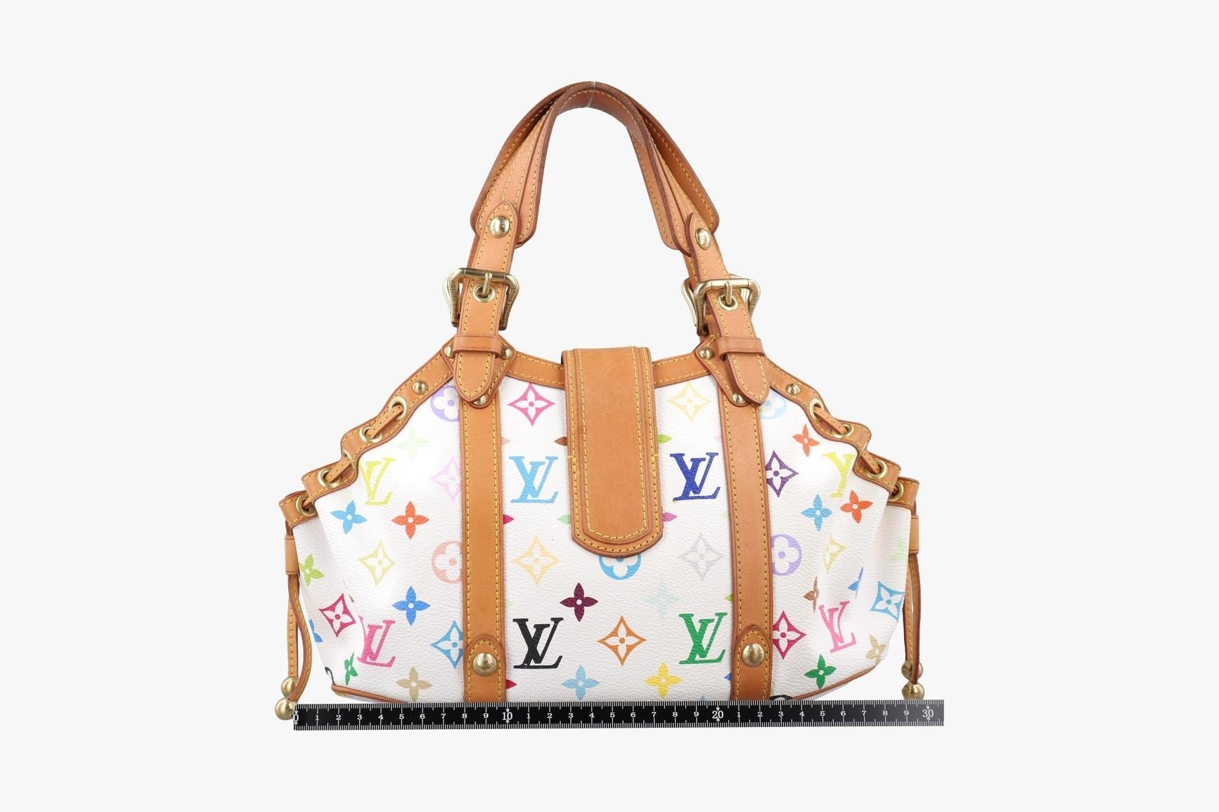 Teda PM Monogram Multicolor Blanc — view 2