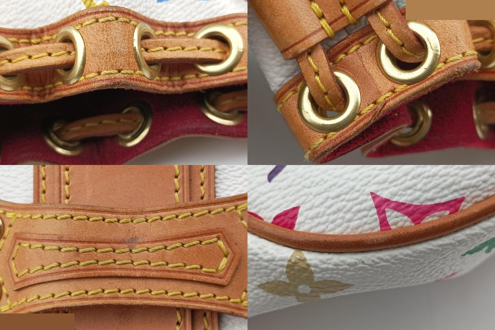Teda PM Monogram Multicolor Blanc — view 9