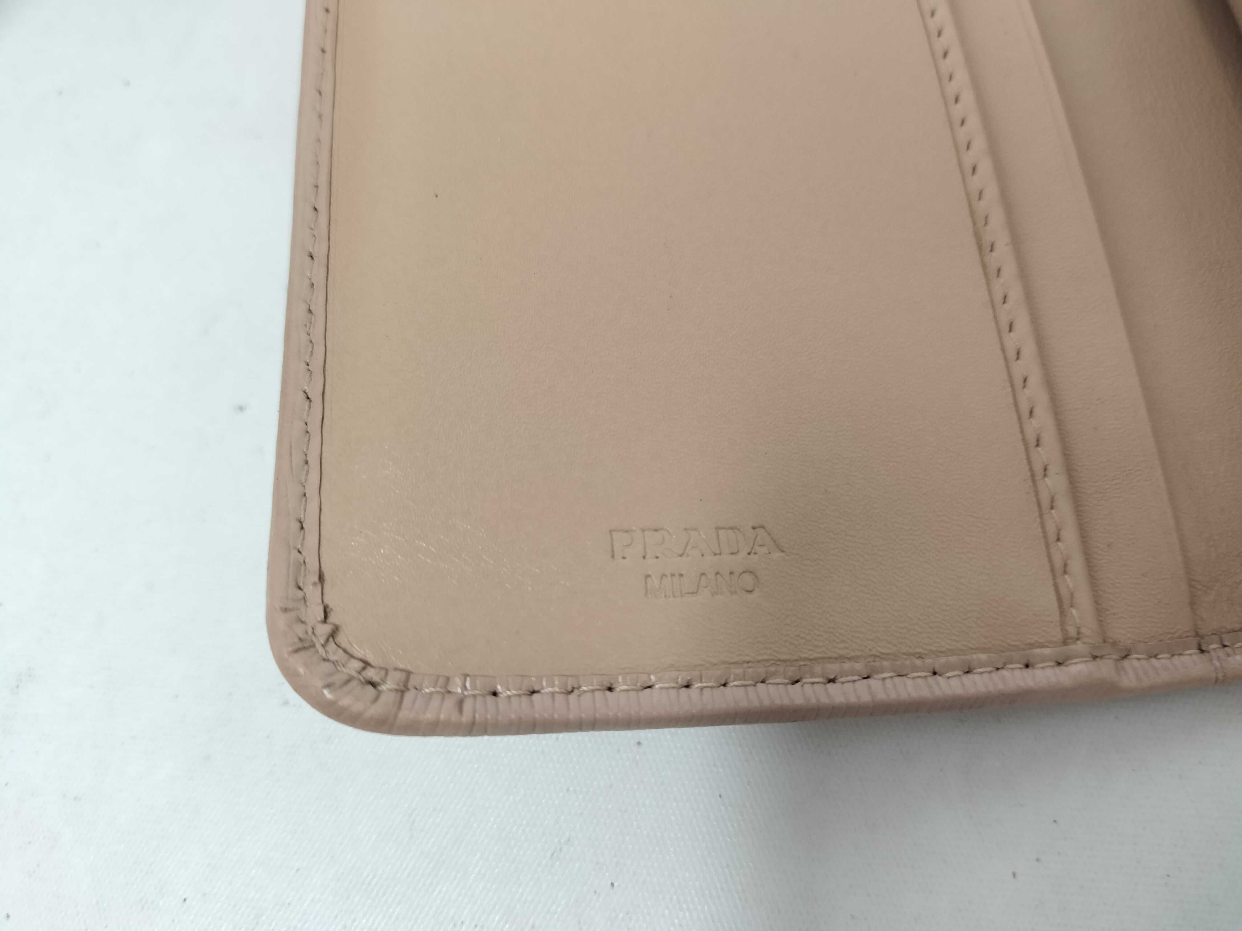 Saffiano Medium Wallet Beige 1M1225 Wallet — view 8