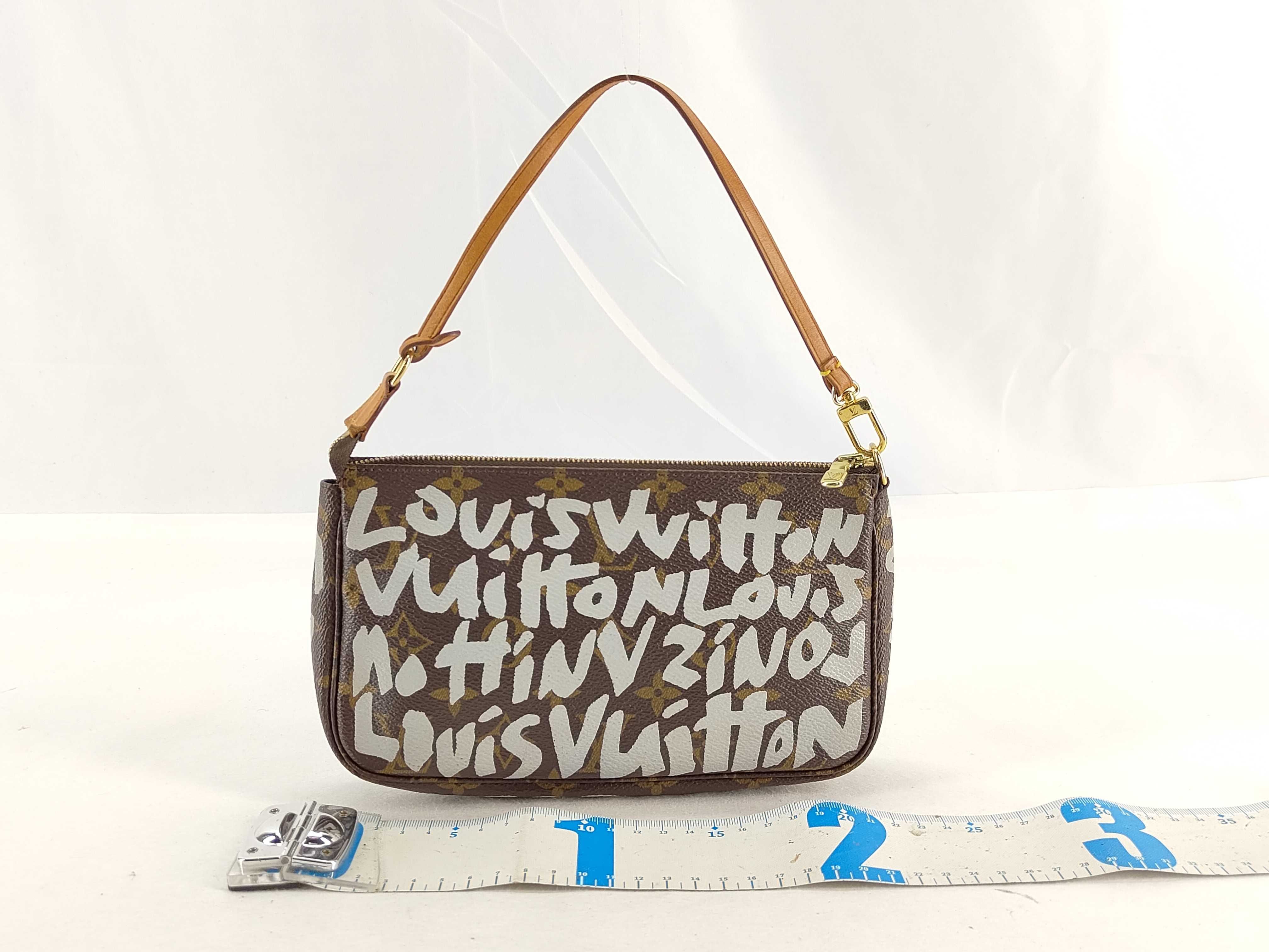 Monogram Graffiti Pochette Accessoires Pouch — view 2